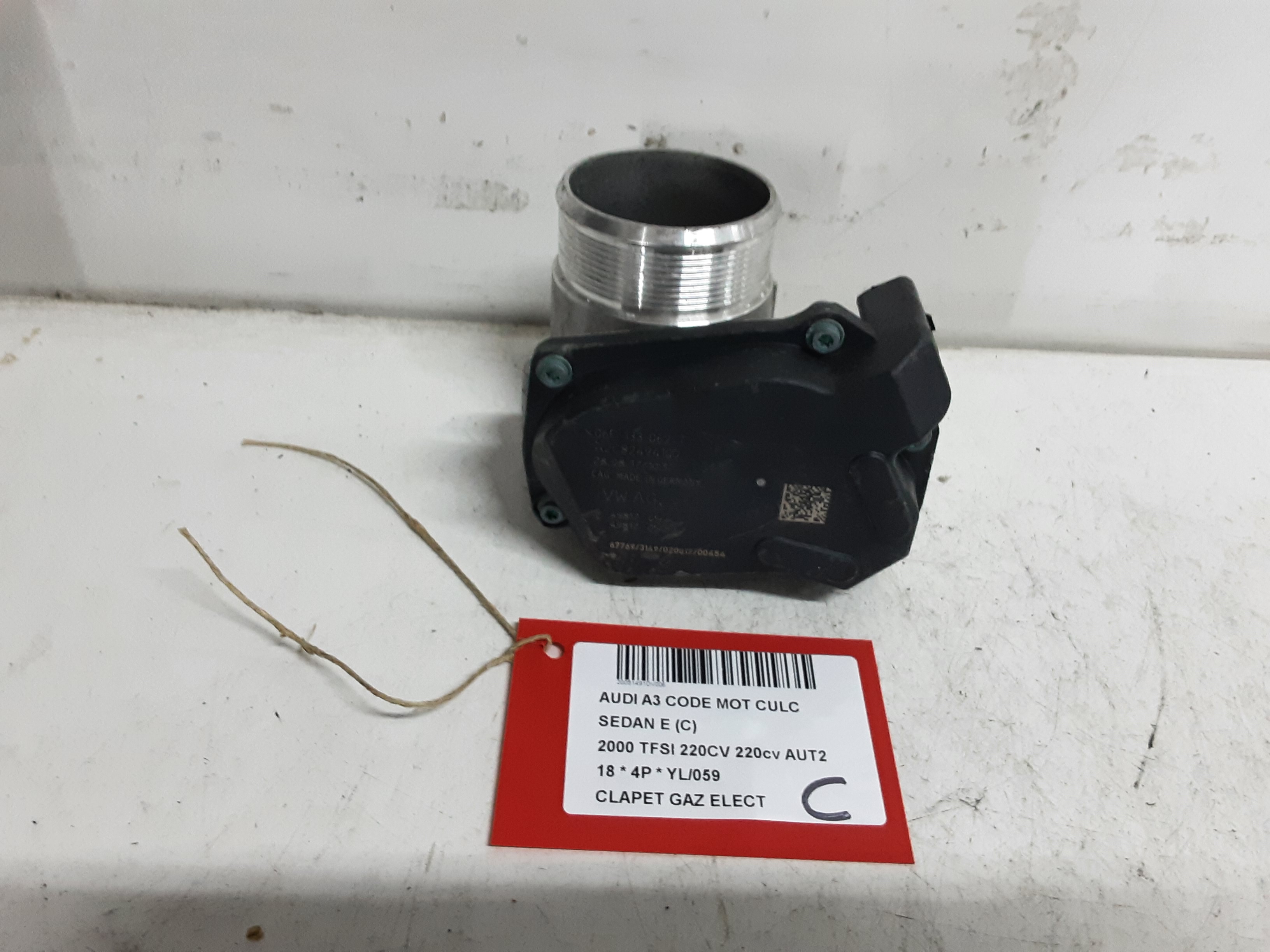 GASKLEP ELEKTRISCH Audi A3 4D 4/16 - 20