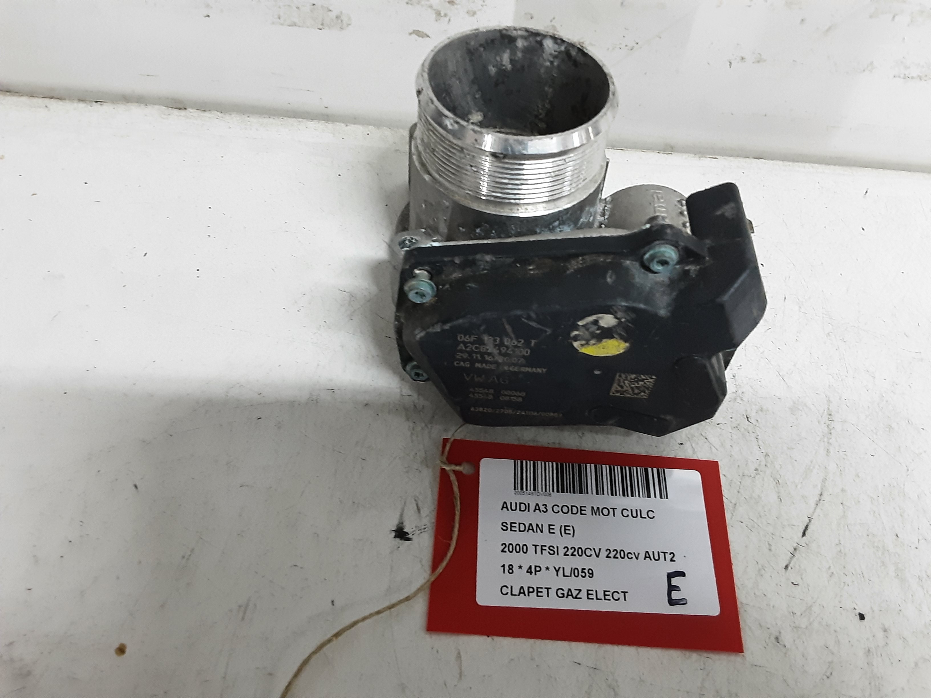 GASKLEP ELEKTRISCH Audi A3 4D 4/16 - 20