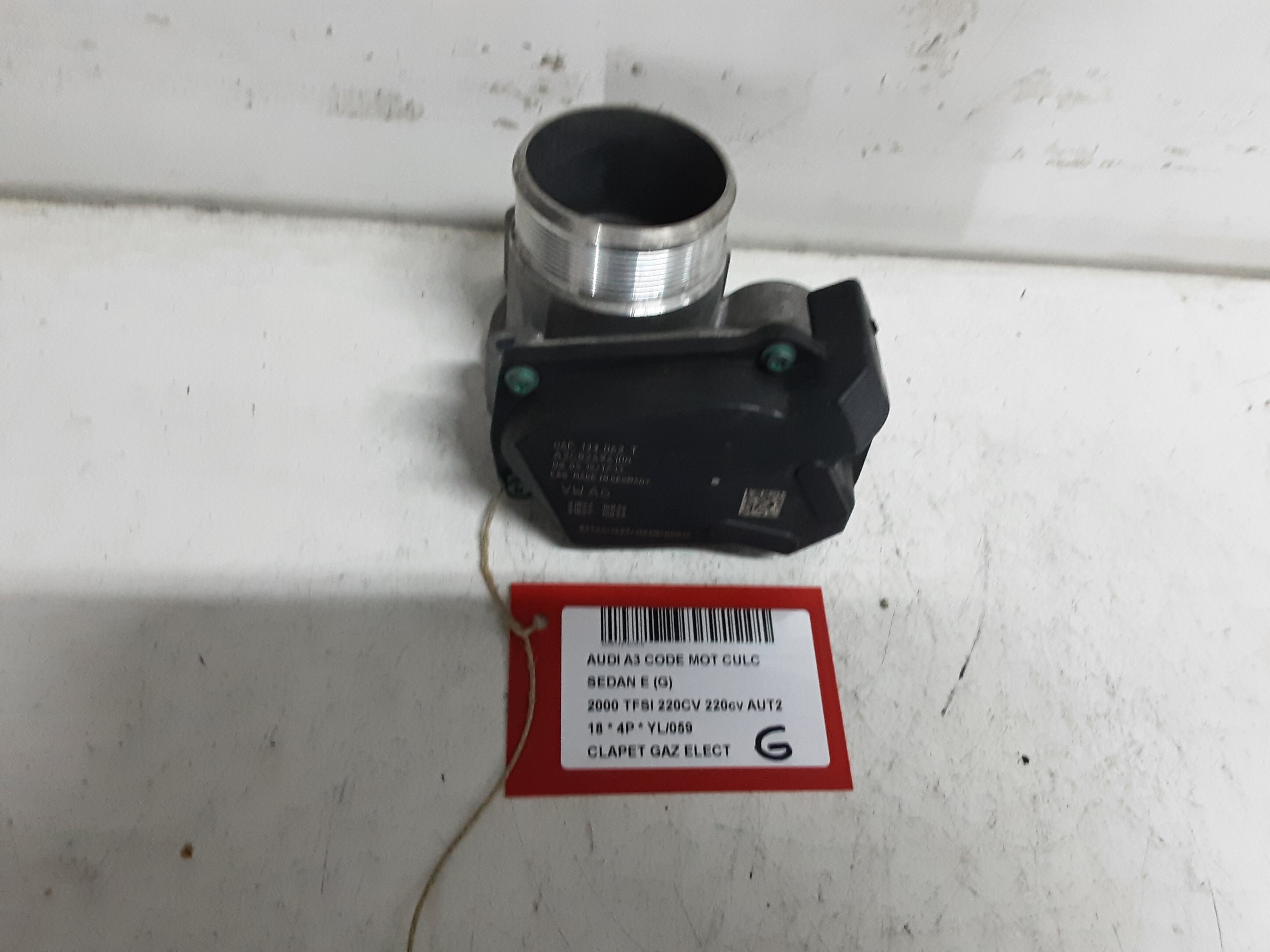 GASKLEP ELEKTRISCH Audi A3 4D 4/16 - 20