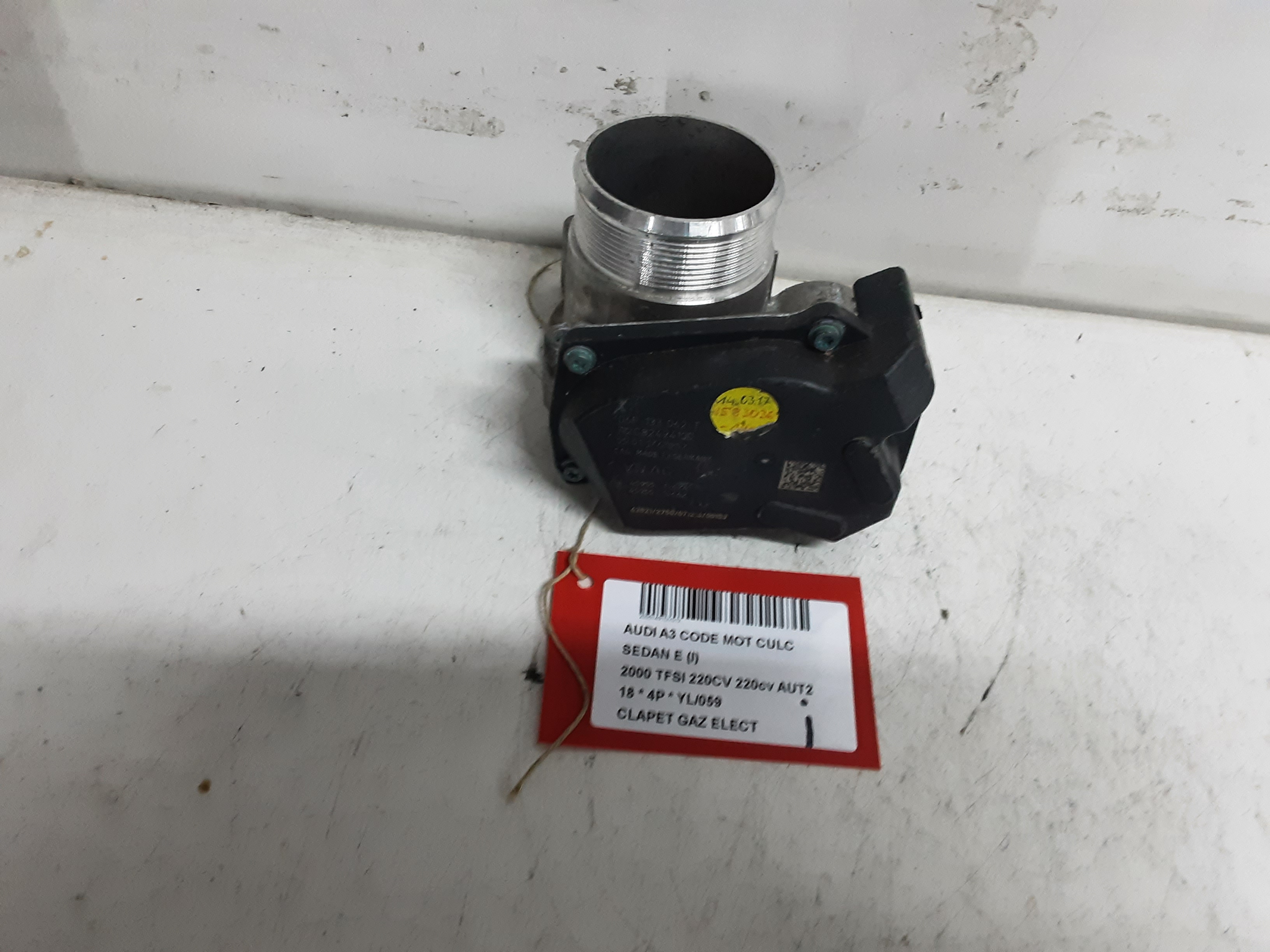GASKLEP ELEKTRISCH Audi A3 4D 4/16 - 20