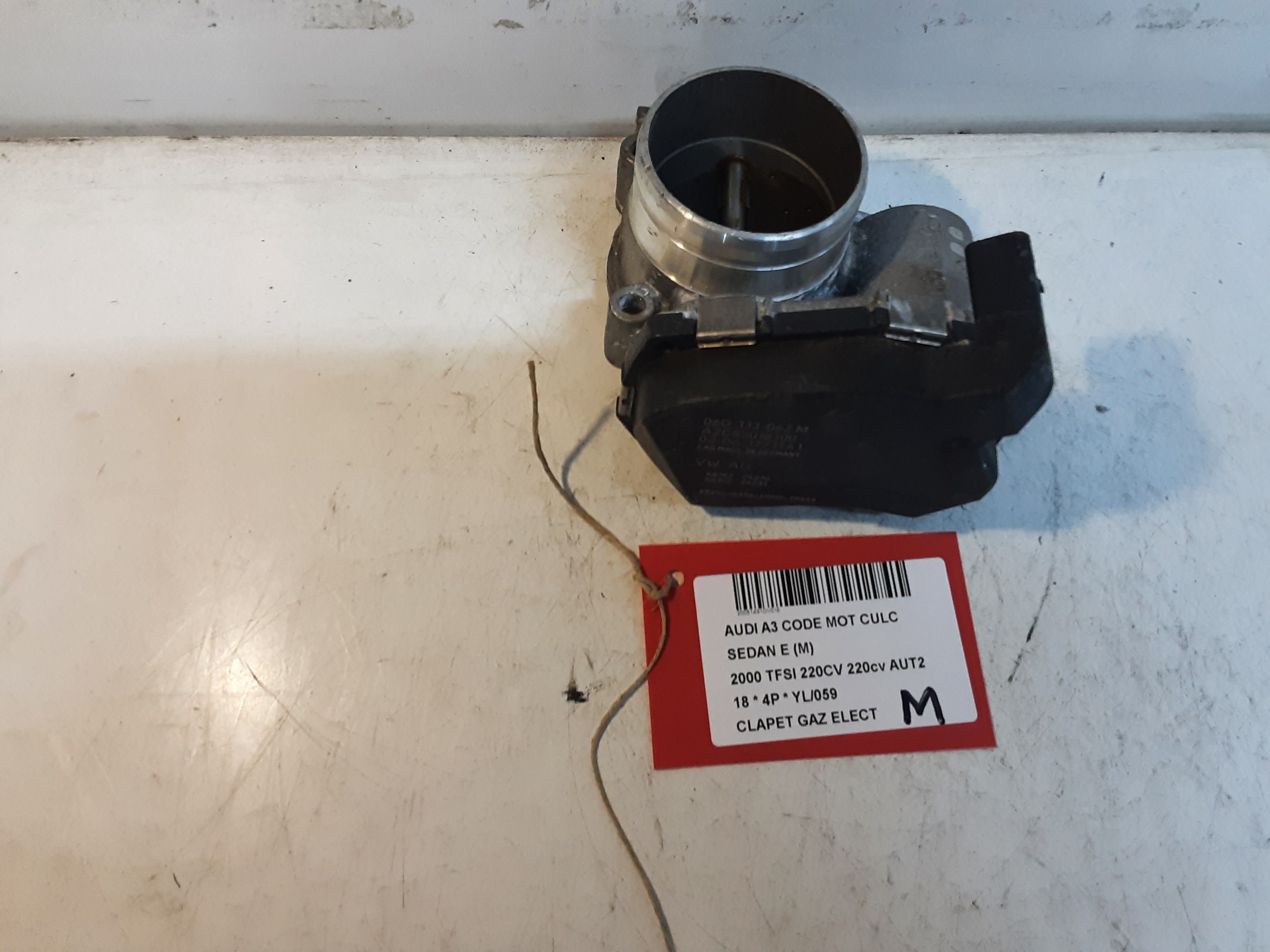 GASKLEP ELEKTRISCH Audi A3 4D 4/16 - 20