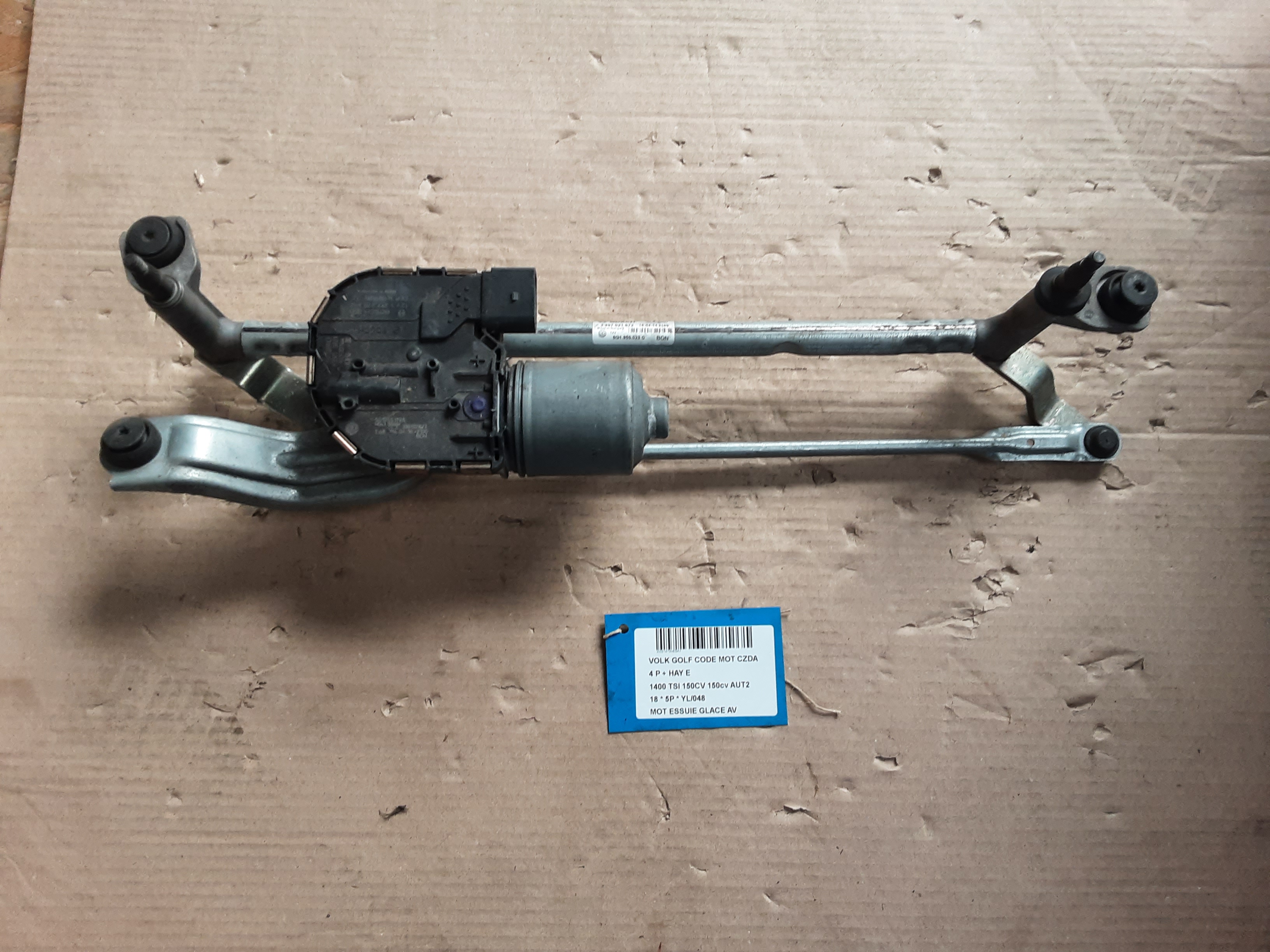 MOTOR RUITENWISSERS VOOR Vw GOLF VII 1/17 - 2/20 FaceLift