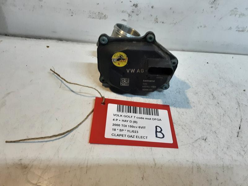 ELECTRIC GAS VALVE Vw GOLF VII 1/17 - 2/20 FaceLift
