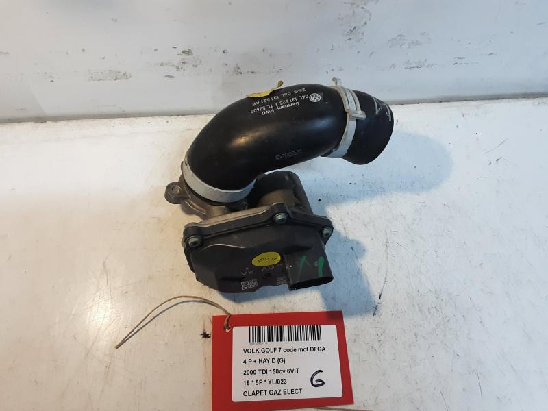 ELECTRIC GAS VALVE Vw GOLF VII 1/17 - 2/20 FaceLift