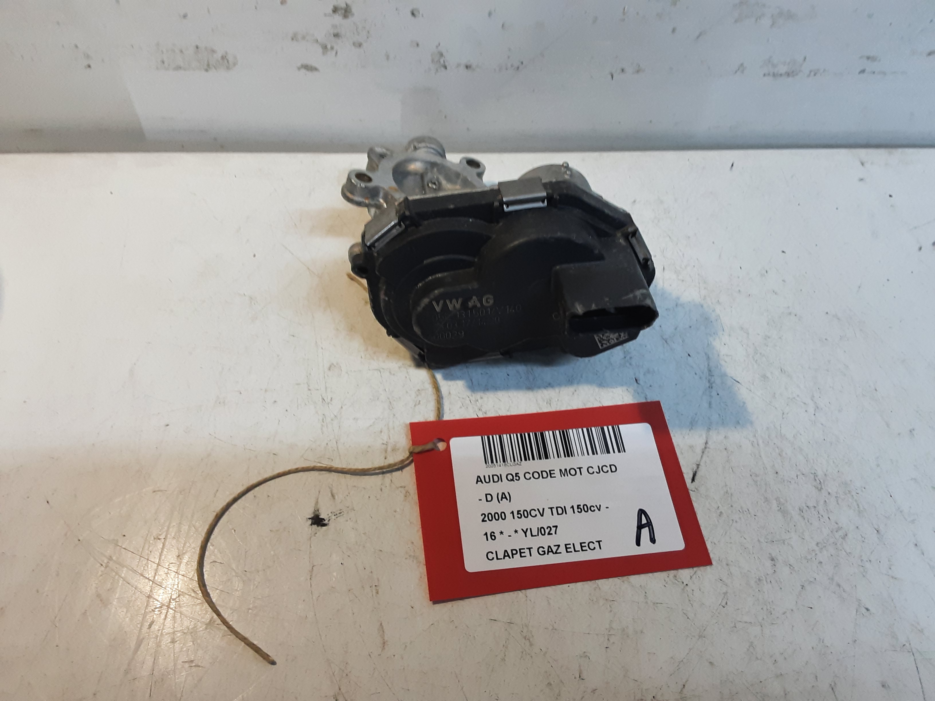 GASKLEP ELEKTRISCH Audi Q5 (2) 09/12 - 17