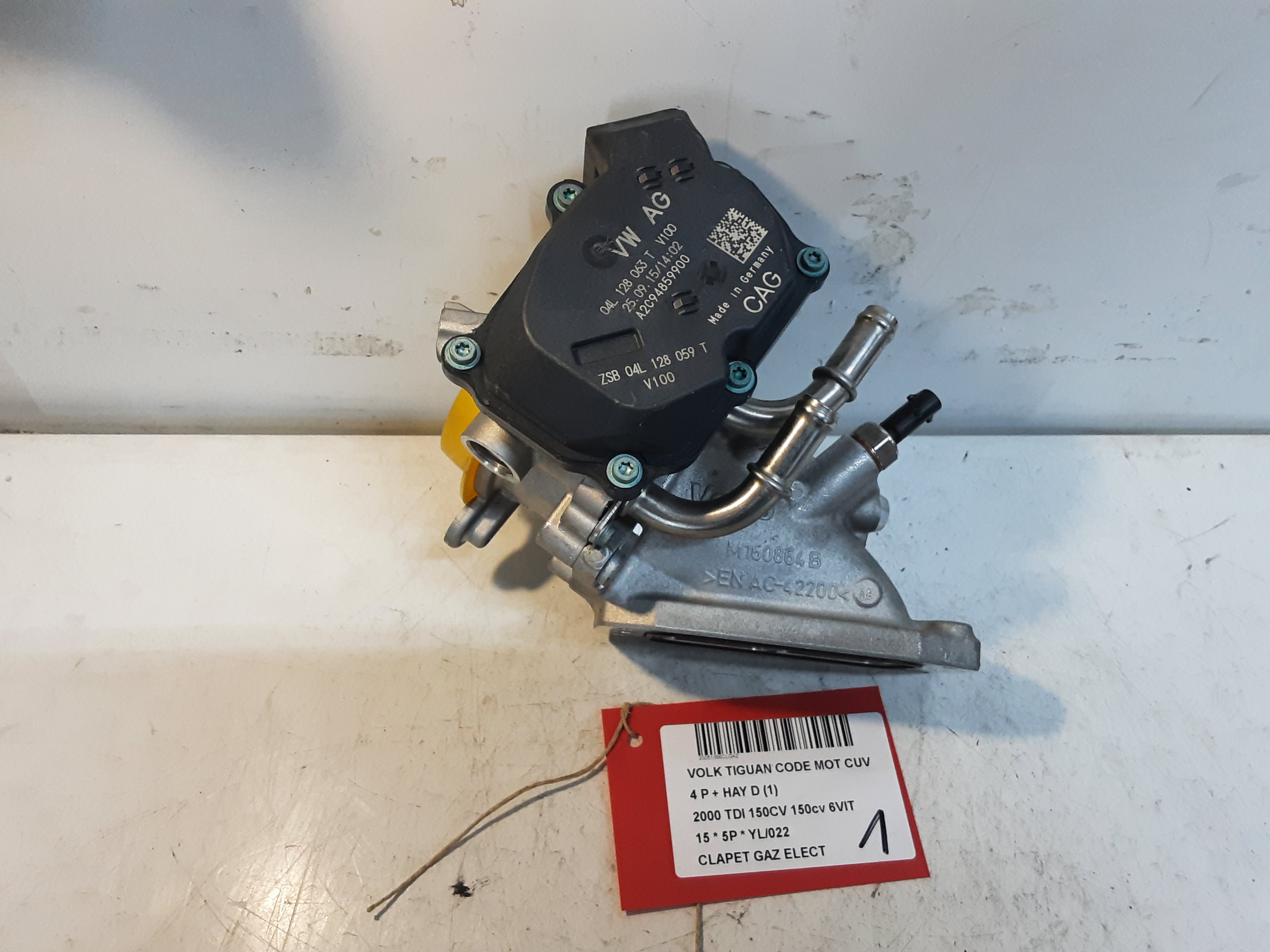 GASKLEP ELEKTRISCH Vw TIGUAN (2) 07/11 - 16