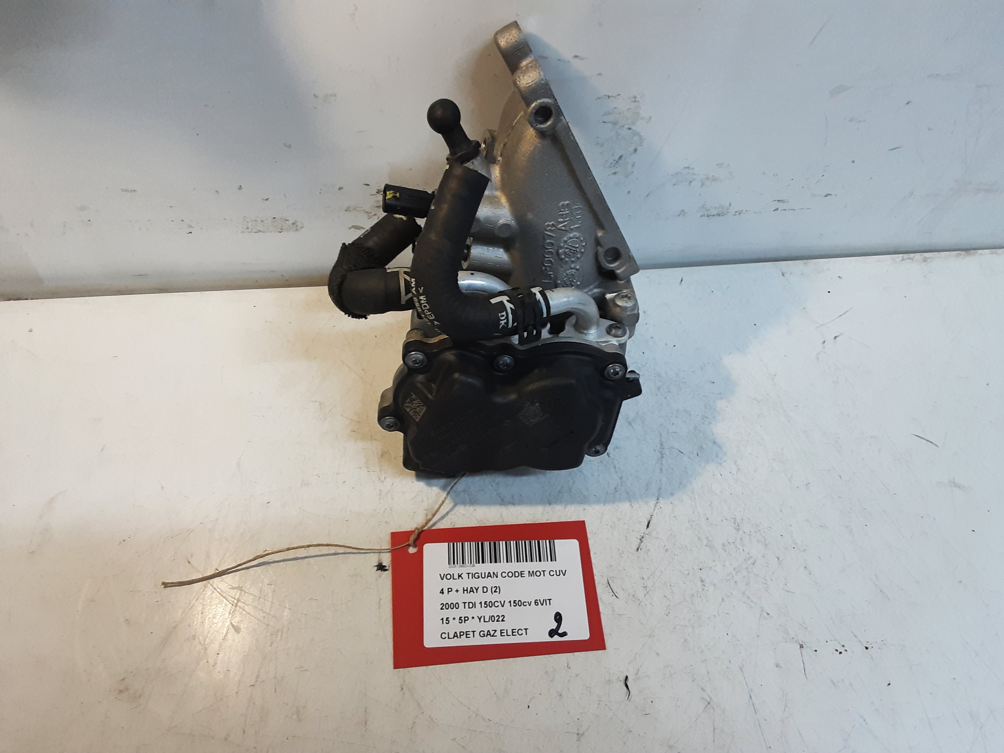 GASKLEP ELEKTRISCH Vw TIGUAN (2) 07/11 - 16