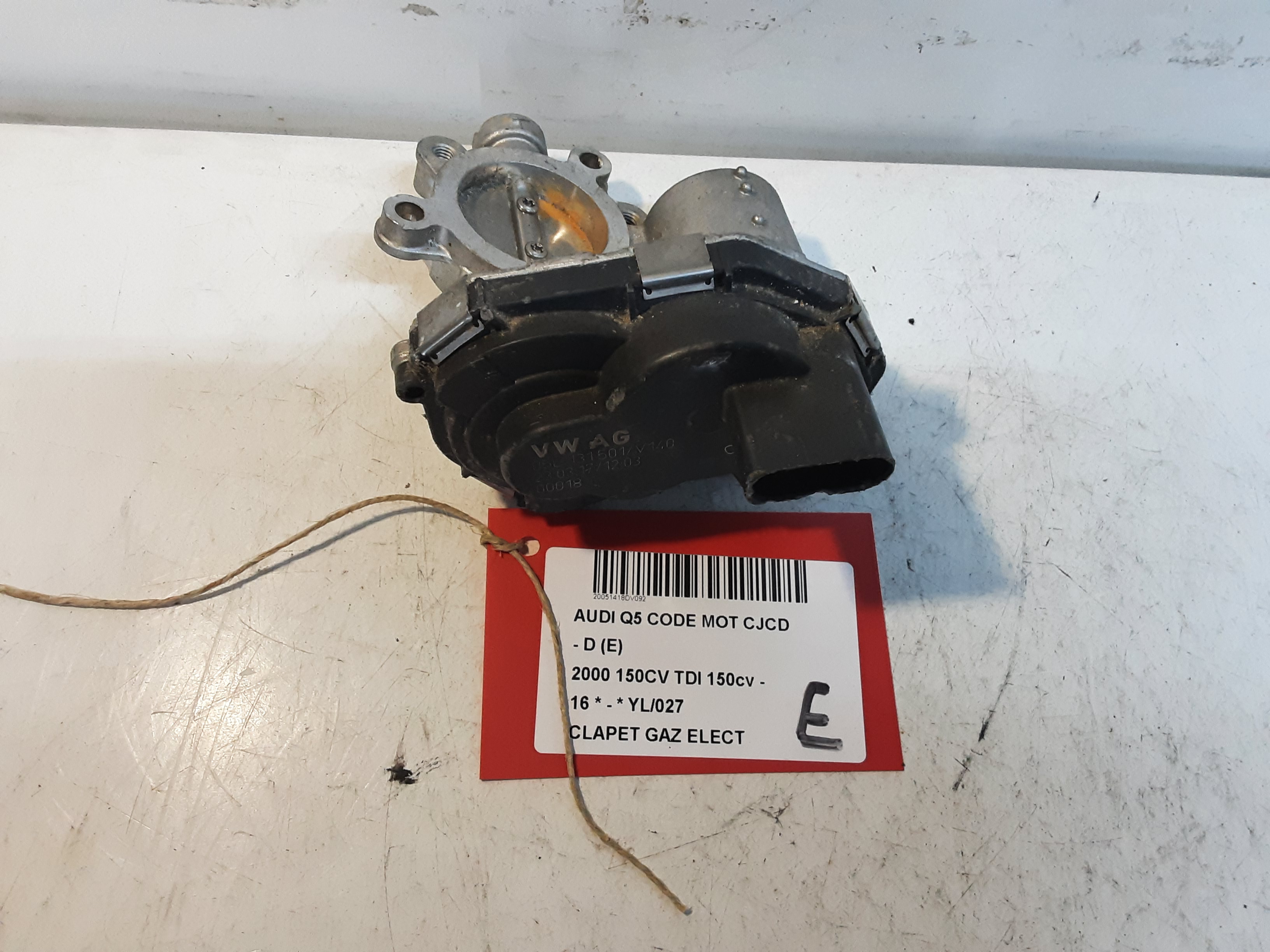 GASKLEP ELEKTRISCH Audi Q5 (2) 09/12 - 17