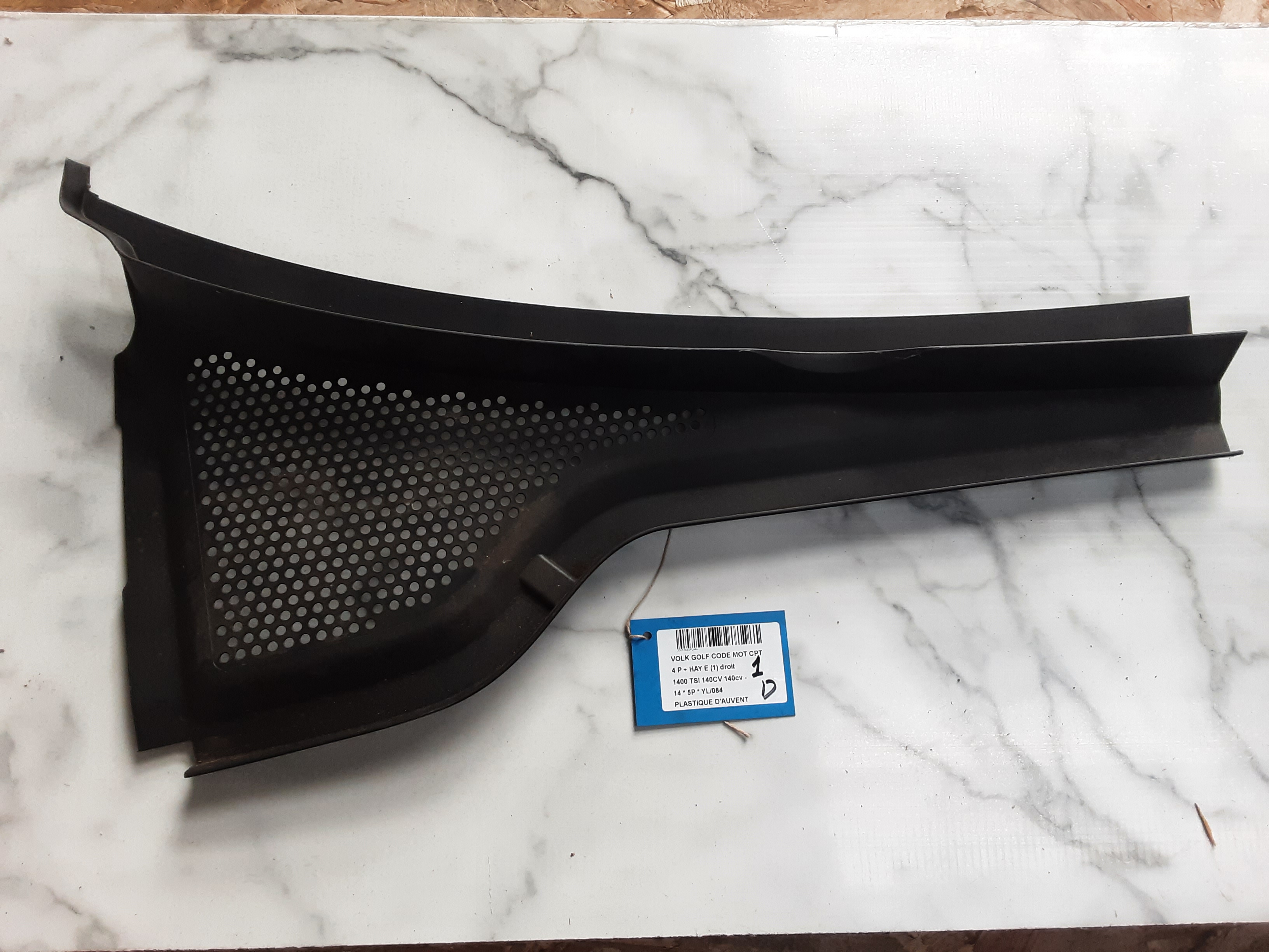 PLASTIEK WINDSCHERM Vw GOLF VII 11/12 - 17