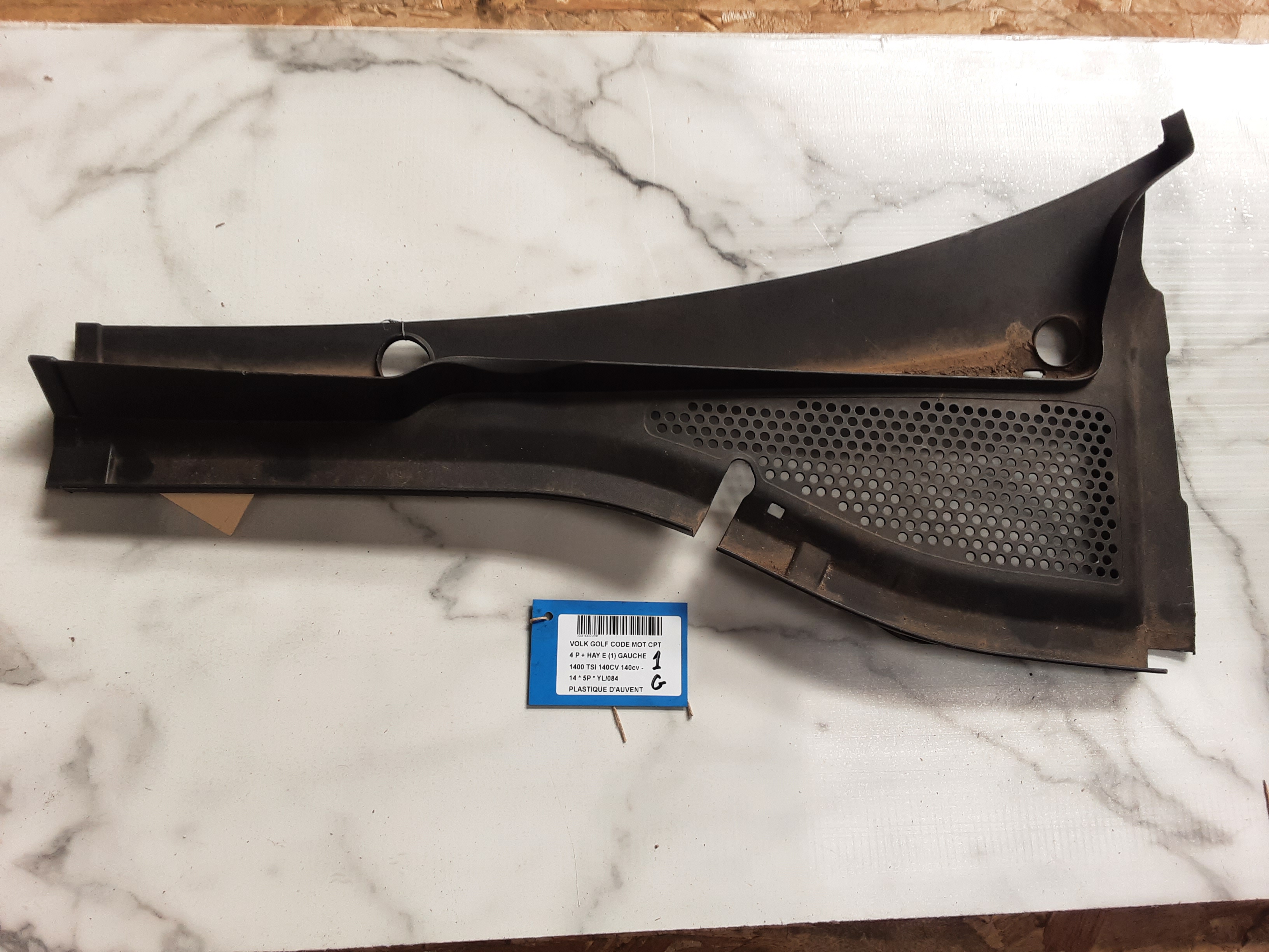PLASTIEK WINDSCHERM Vw GOLF VII 11/12 - 17