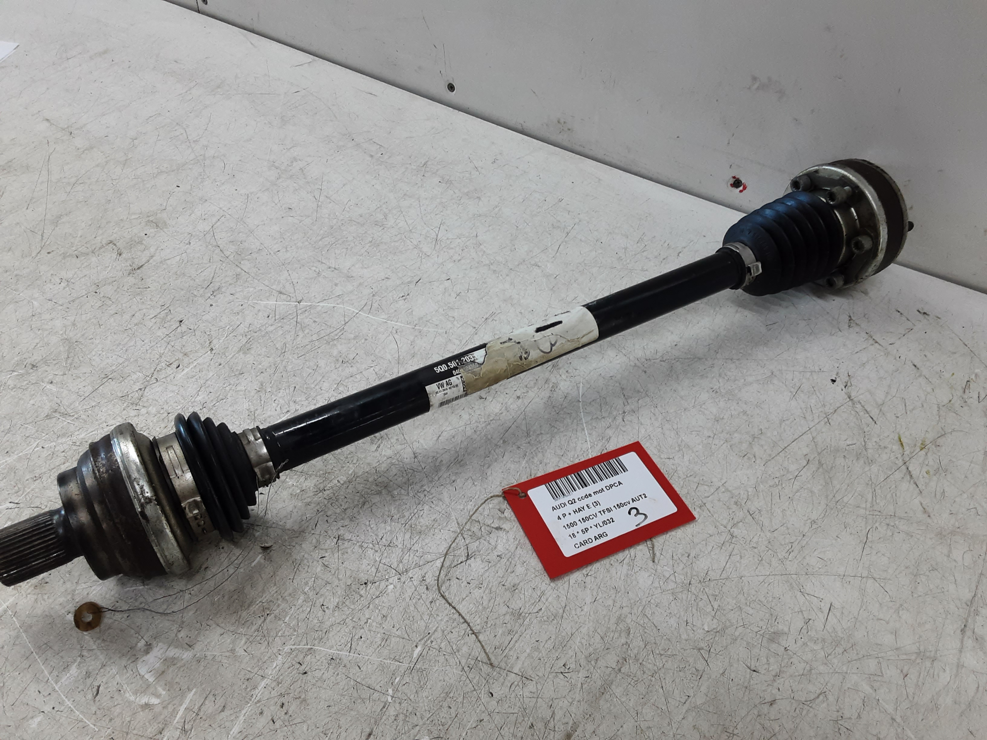 CARDAN ARRIERE GAUCHE Audi Q2 11/16+
