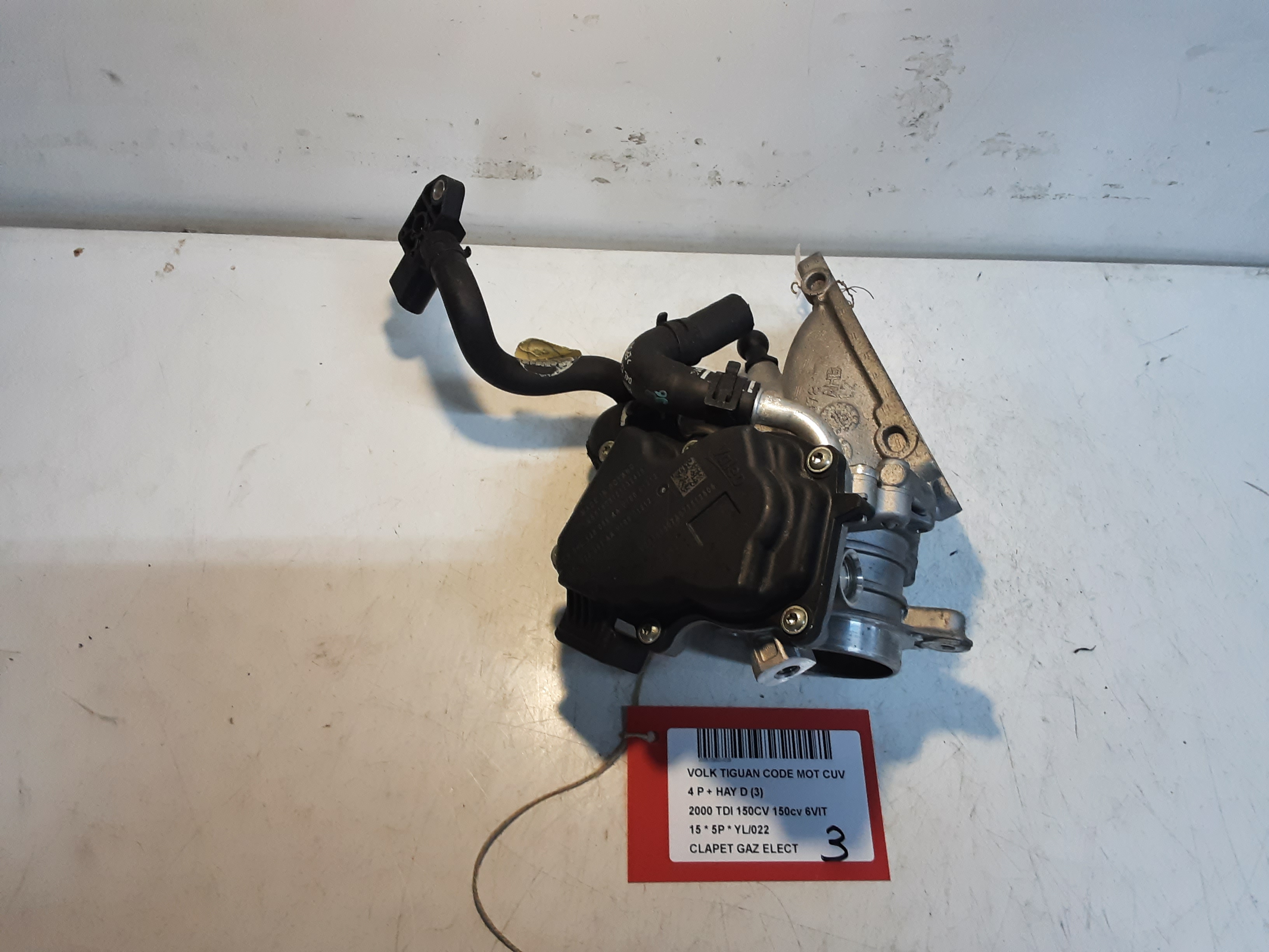 GASKLEP ELEKTRISCH Vw TIGUAN (2) 07/11 - 16