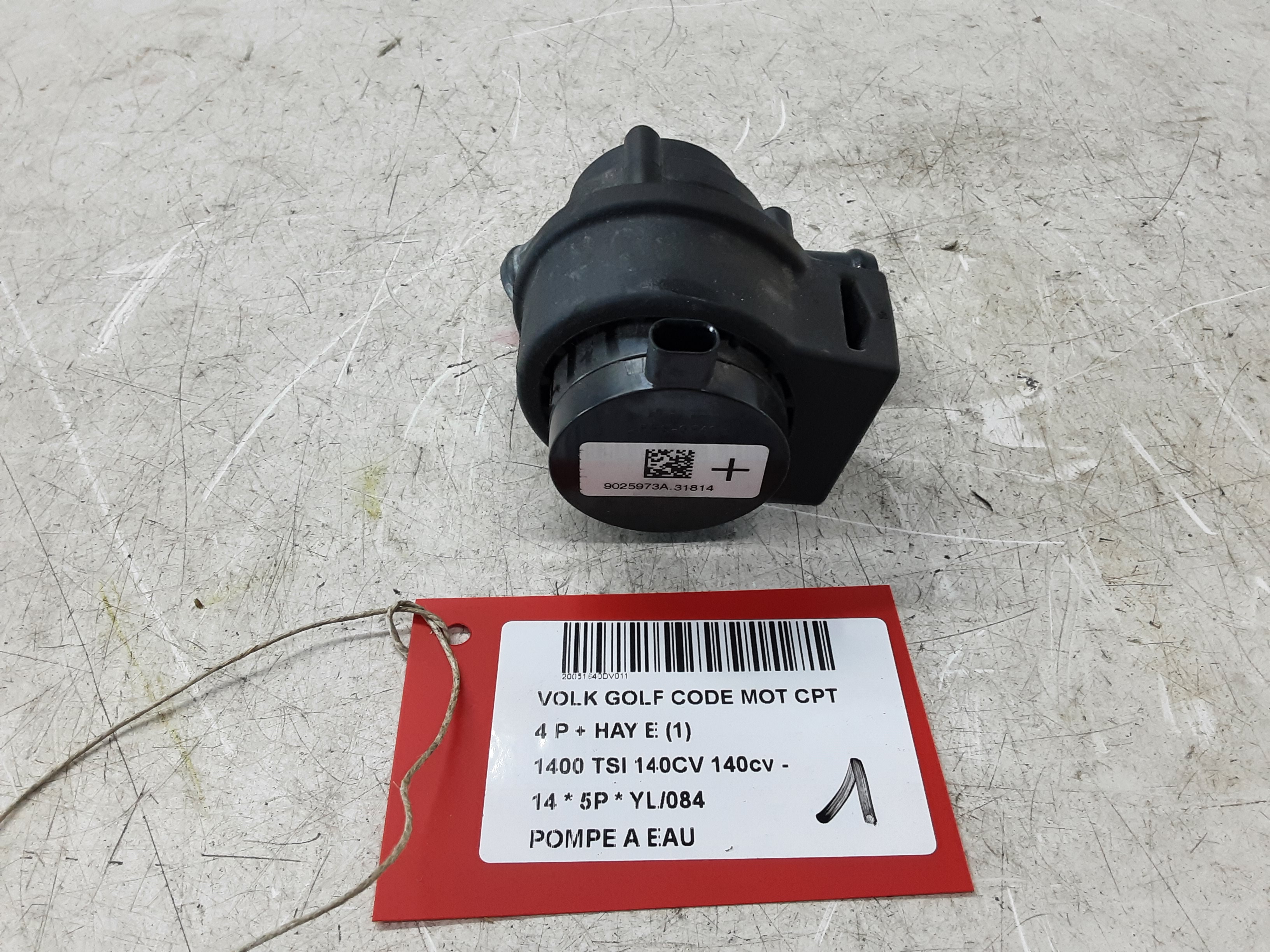 WATERPOMP Vw GOLF VII 11/12 - 17