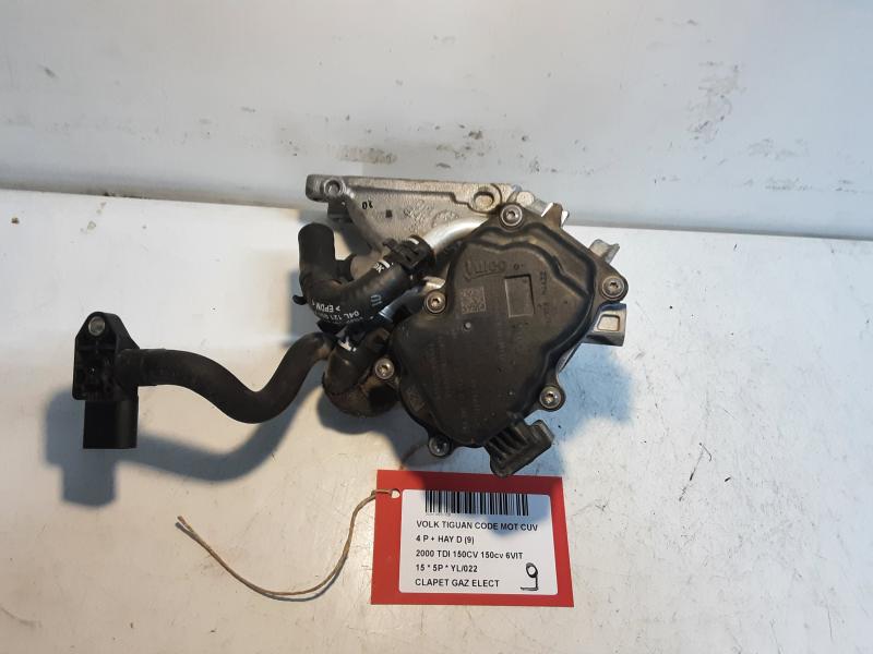 CLAPET DE GAZ ELECTRIQUE Vw TIGUAN (2) 07/11 - 16