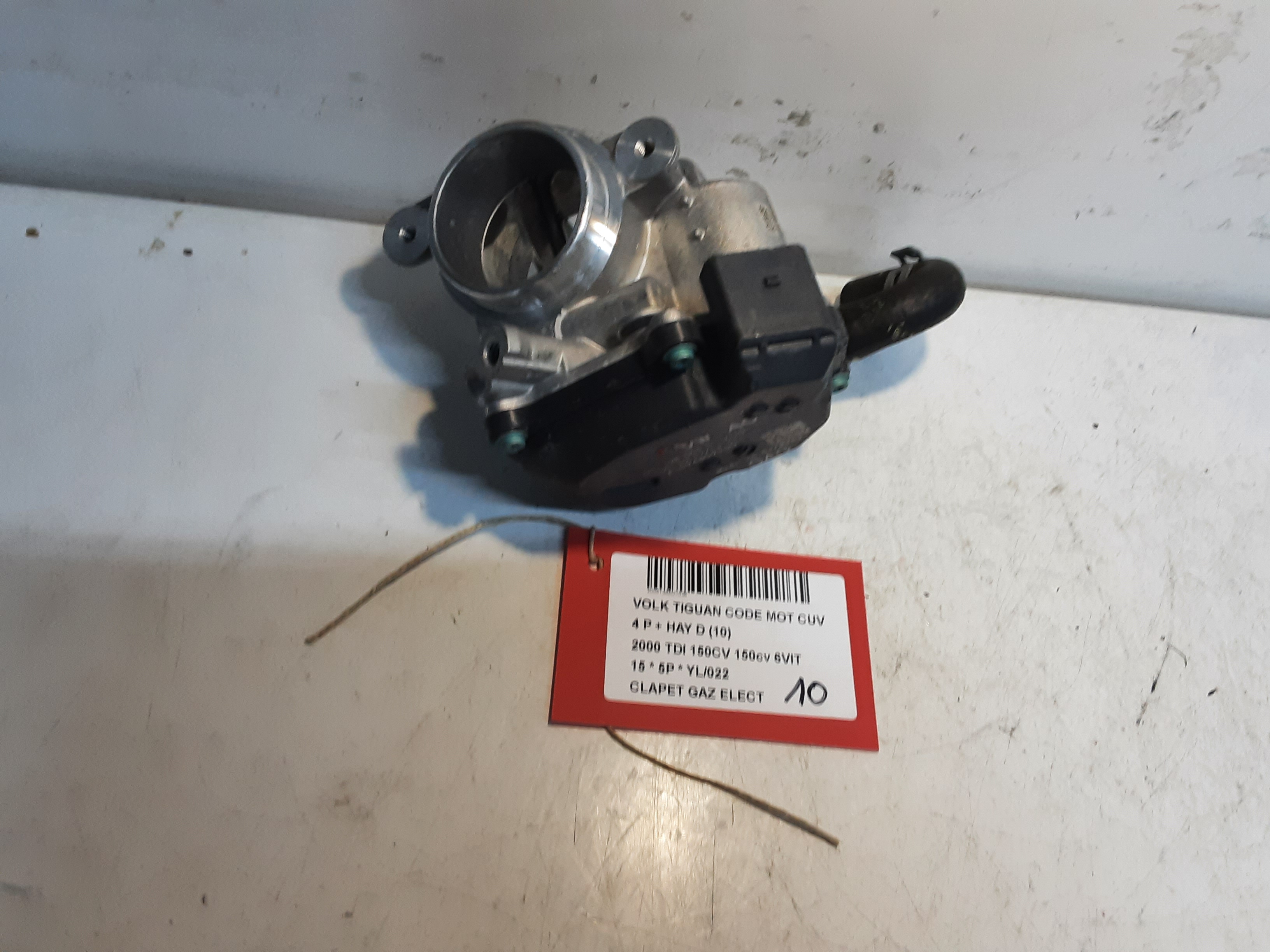 GASKLEP ELEKTRISCH Vw TIGUAN (2) 07/11 - 16