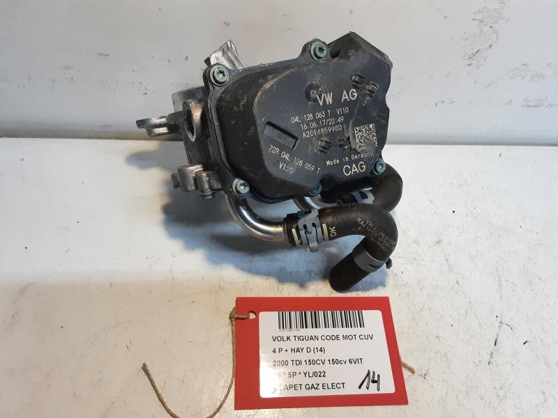 CLAPET DE GAZ ELECTRIQUE Vw TIGUAN (2) 07/11 - 16
