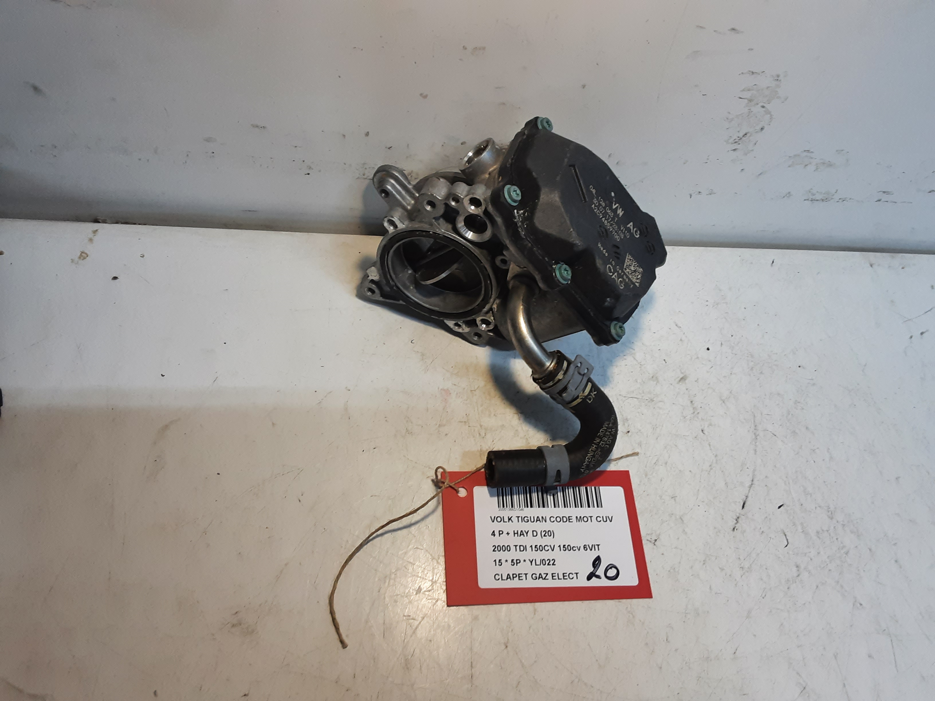 GASKLEP ELEKTRISCH Vw TIGUAN (2) 07/11 - 16