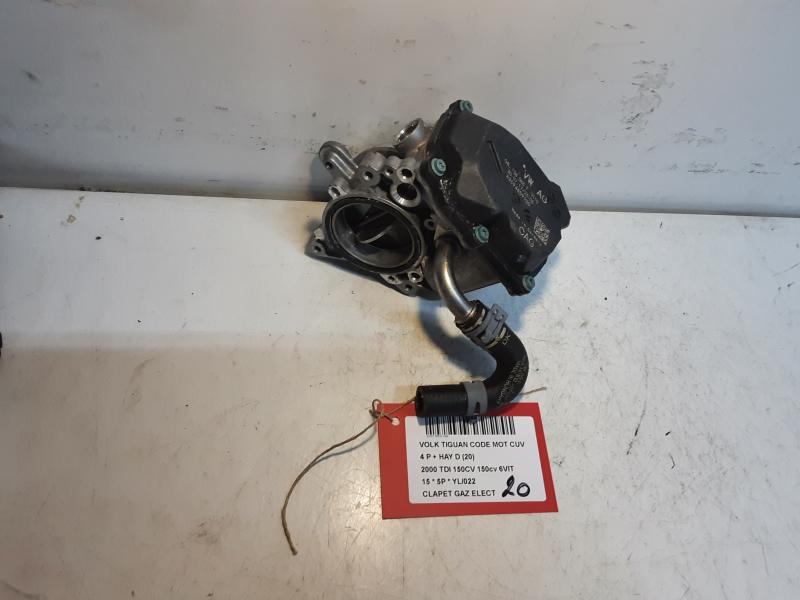 CLAPET DE GAZ ELECTRIQUE Vw TIGUAN (2) 07/11 - 16