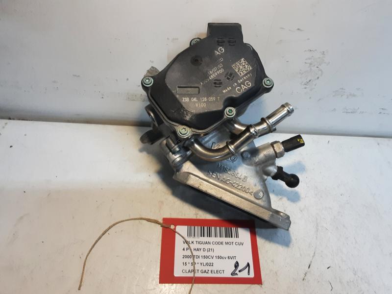 CLAPET DE GAZ ELECTRIQUE Vw TIGUAN (2) 07/11 - 16