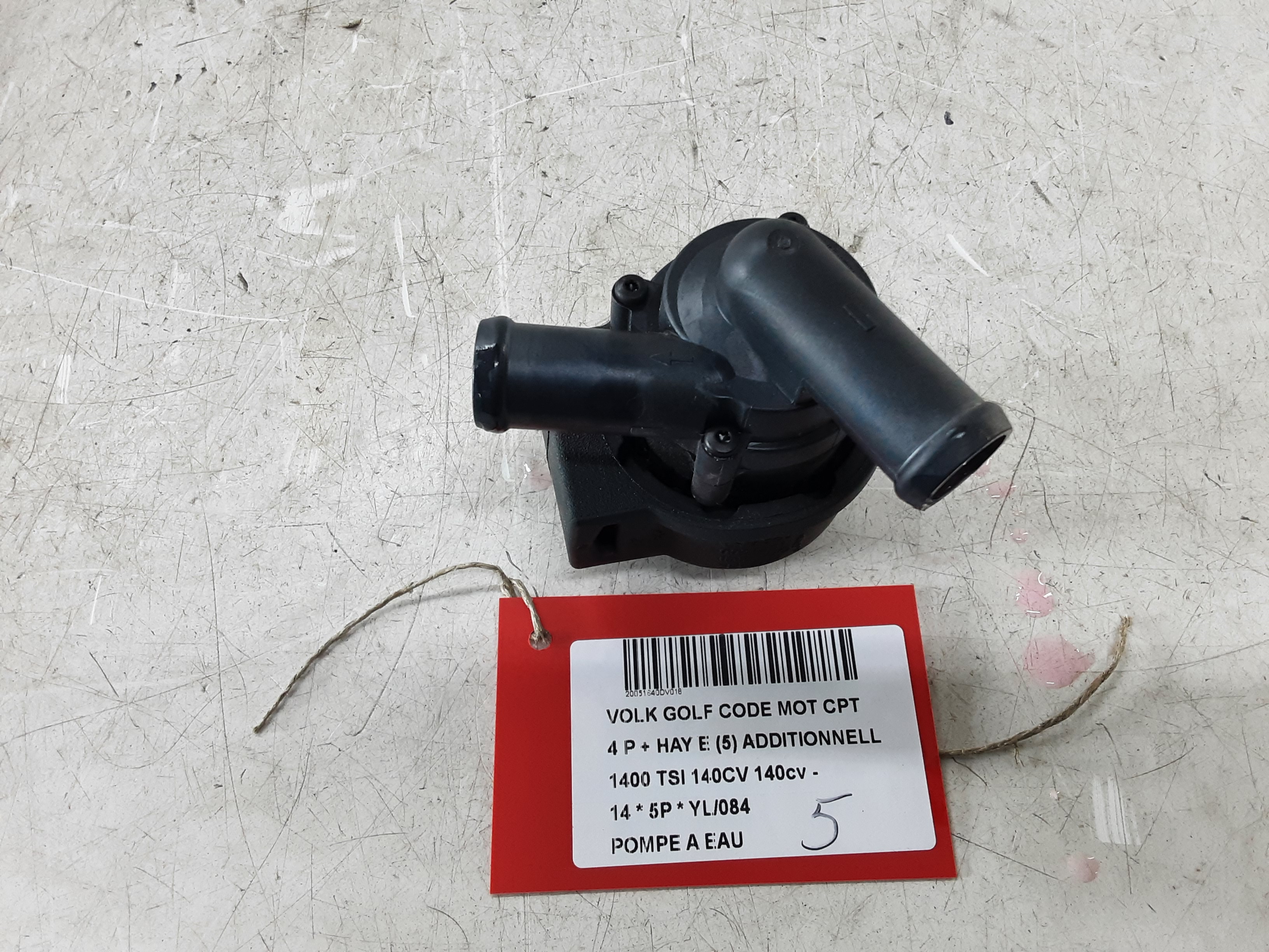 WATERPOMP Vw GOLF VII 11/12 - 17