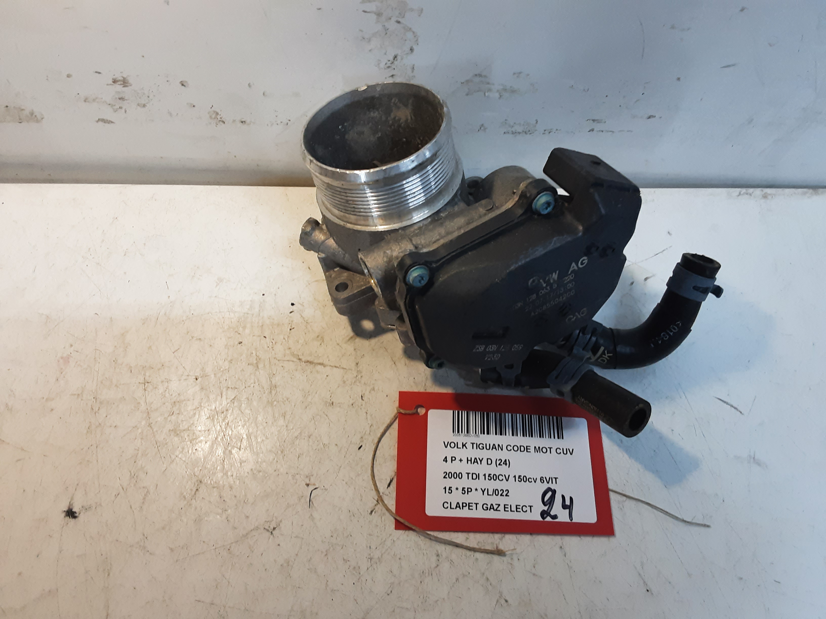 GASKLEP ELEKTRISCH Vw TIGUAN (2) 07/11 - 16