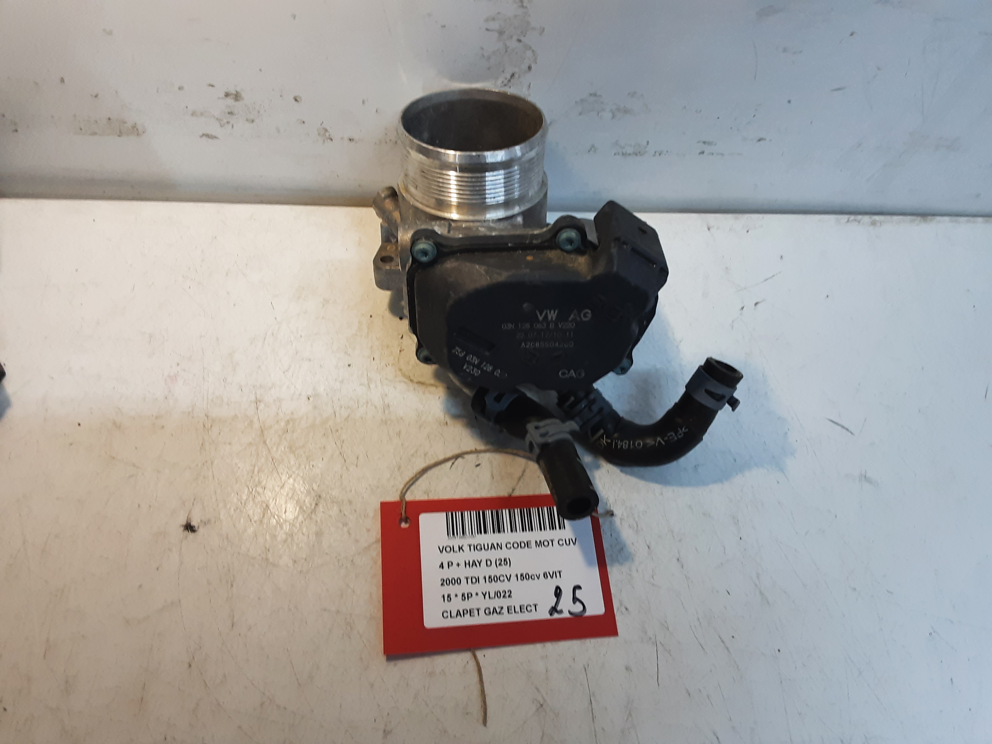 GASKLEP ELEKTRISCH Vw TIGUAN (2) 07/11 - 16