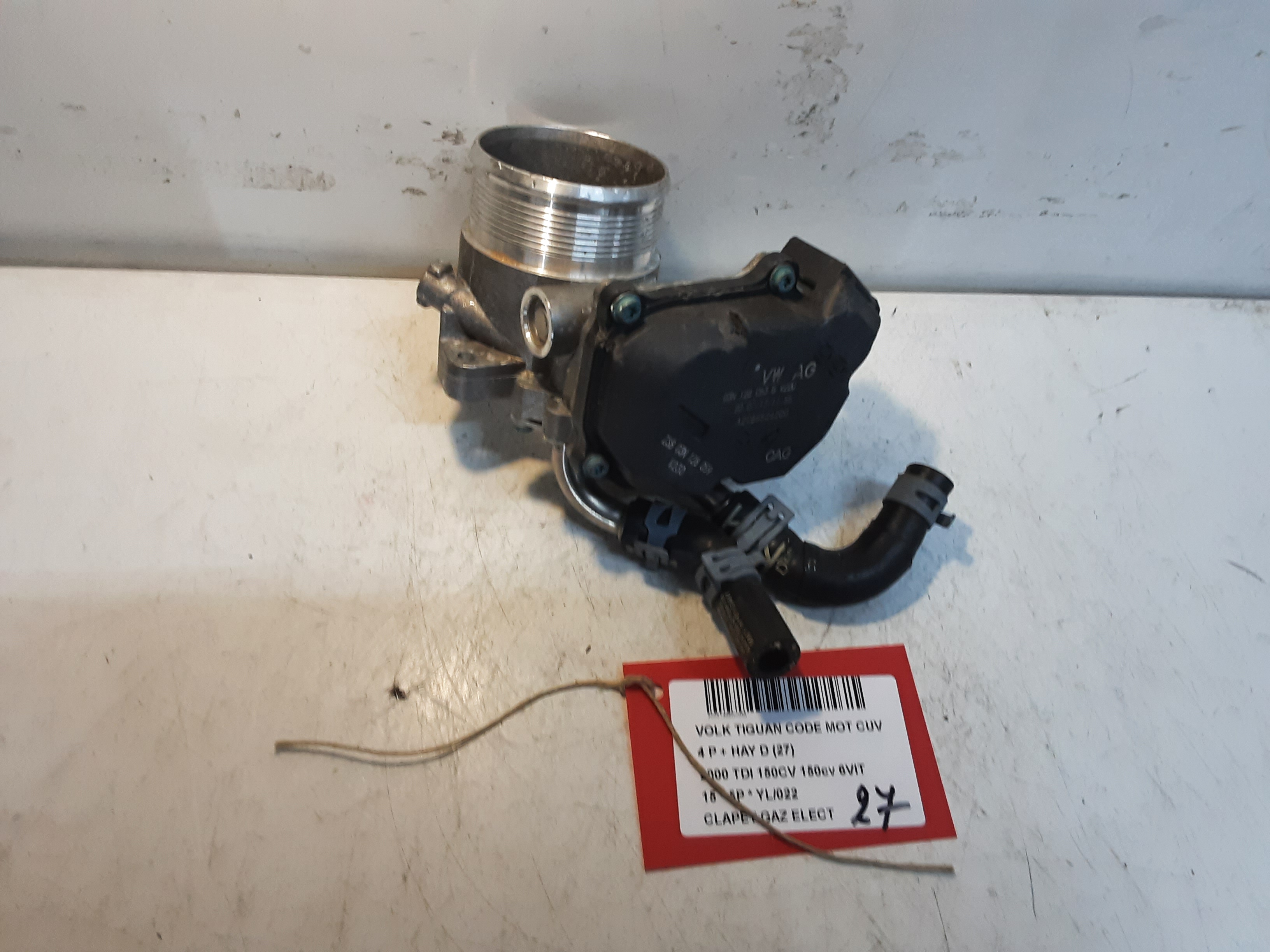 GASKLEP ELEKTRISCH Vw TIGUAN (2) 07/11 - 16