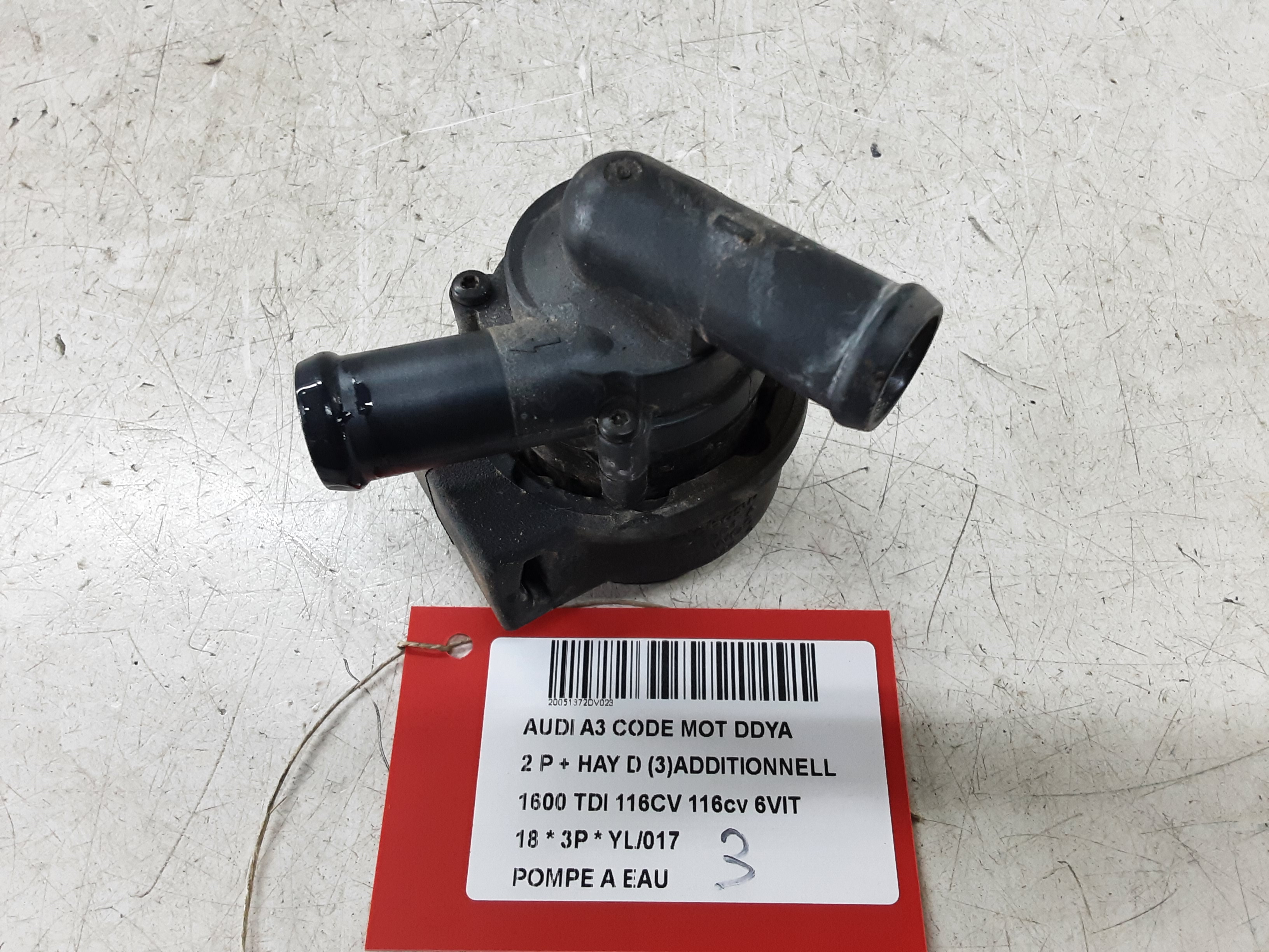 WATERPOMP Audi A3 3,5D 7/16 - 20