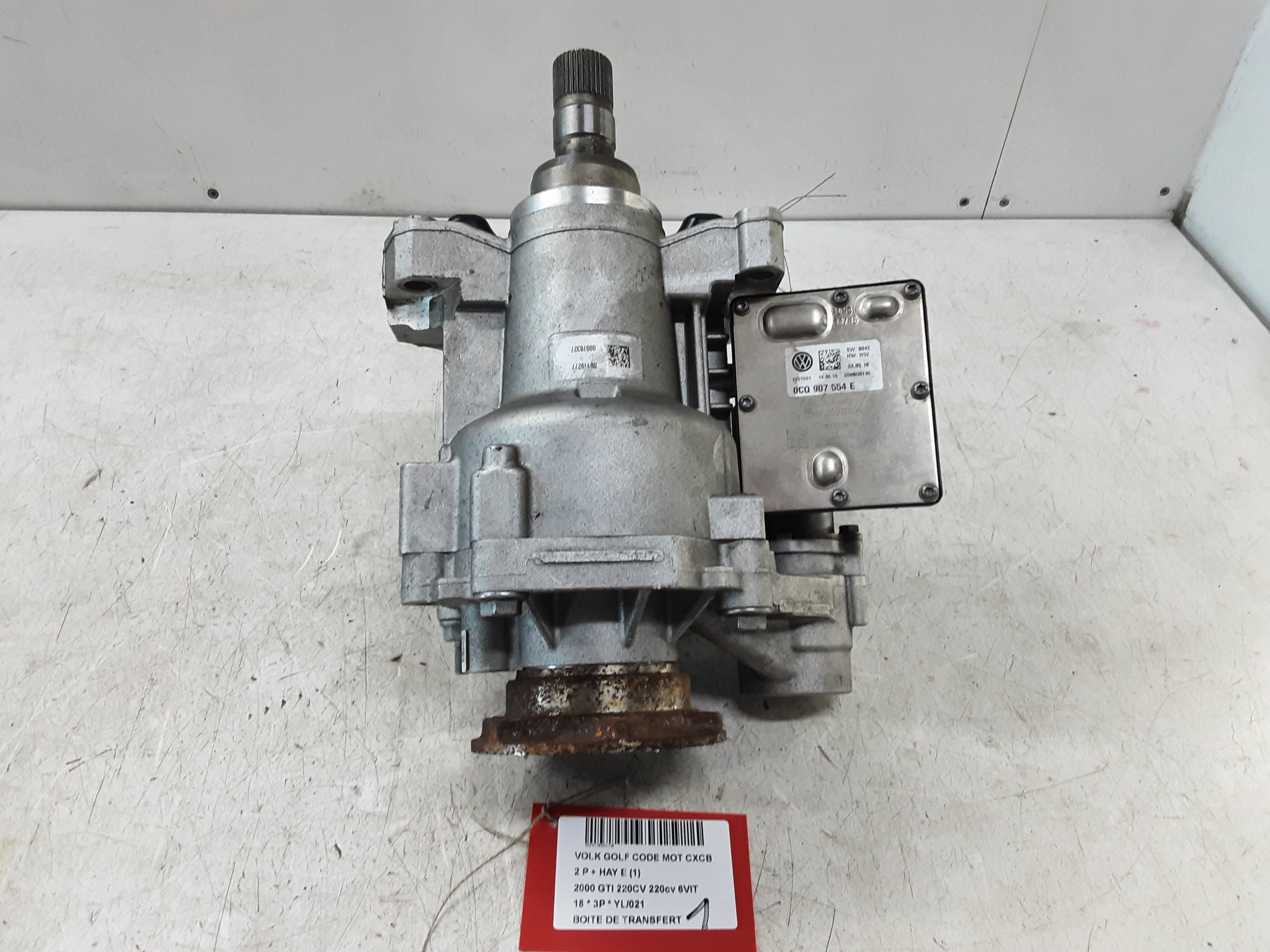 TRANFERT BOITE Vw GOLF VII 1/17 - 2/20 FaceLift