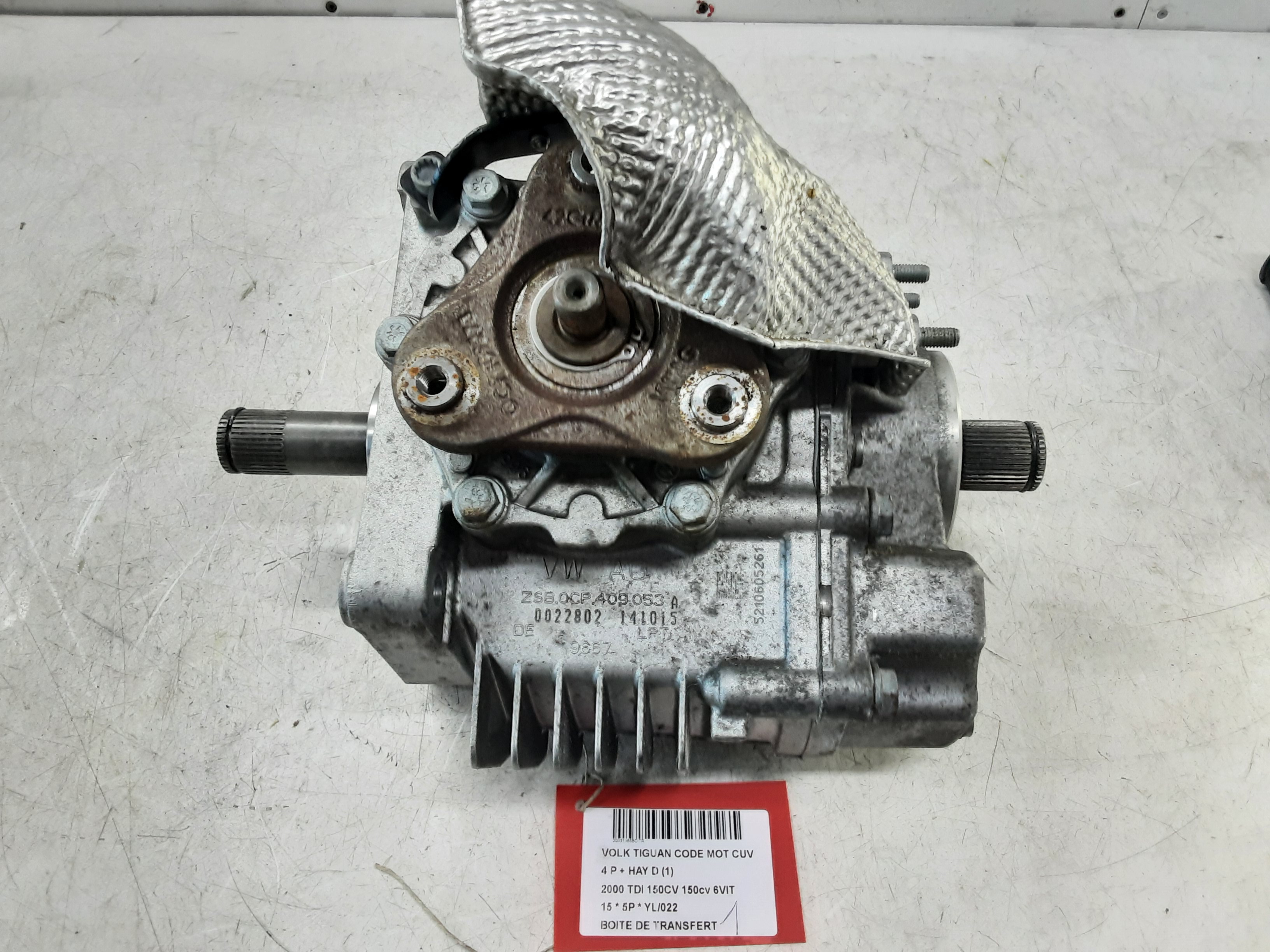 TRANFERT BOITE Vw TIGUAN (2) 07/11 - 16