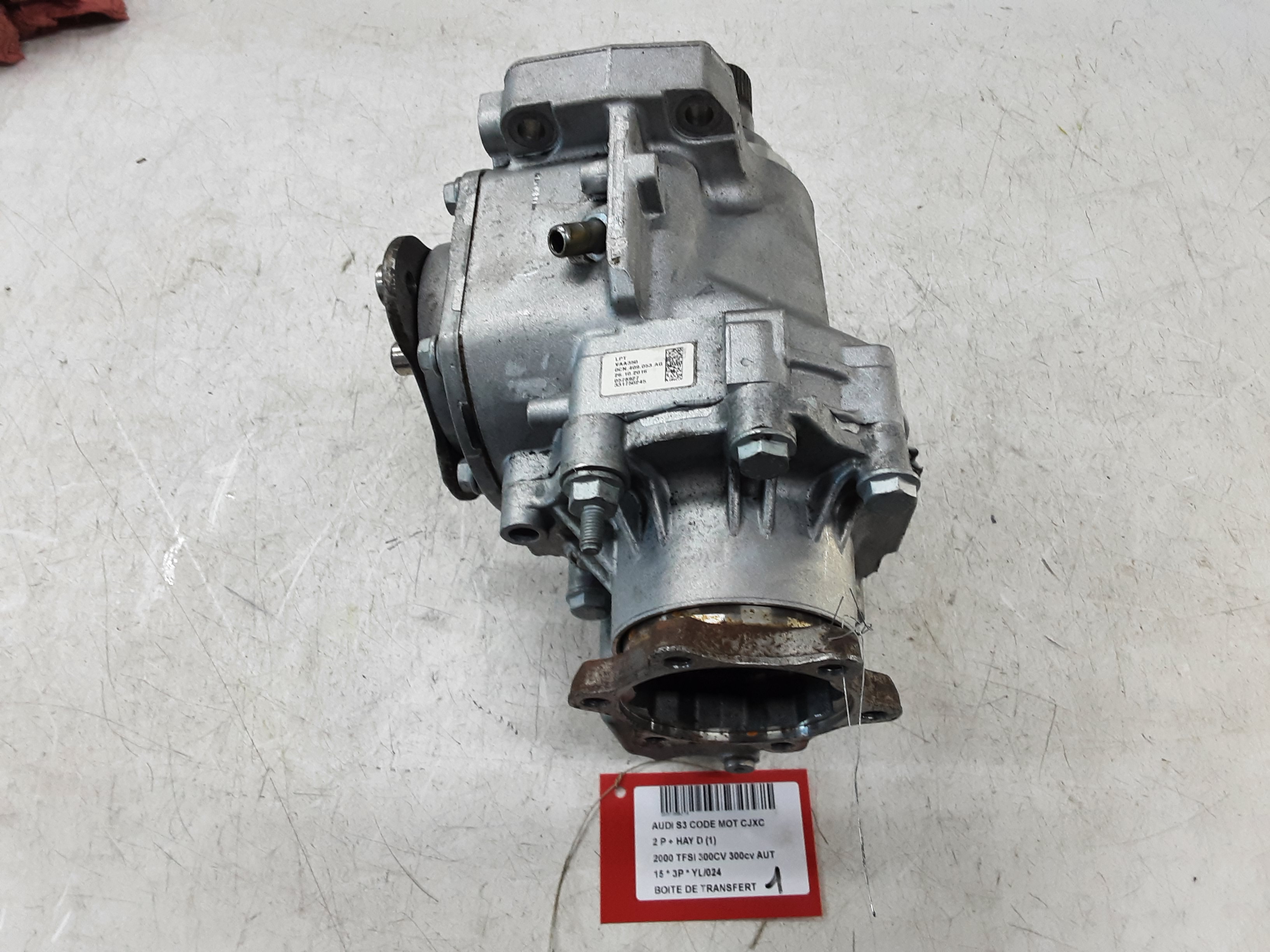 TRANFERT BOITE Audi S3 2012-2016