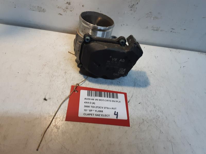CLAPET DE GAZ ELECTRIQUE Audi A6 04/11 - 14