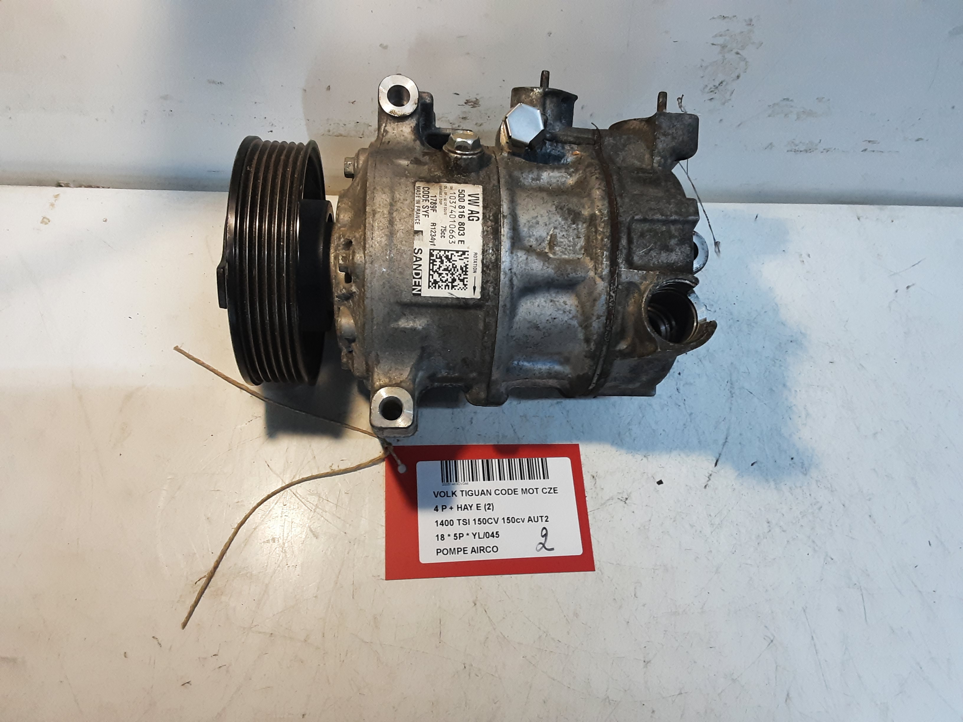 AIRCO POMP Vw TIGUAN (3) 02/16- 10/20