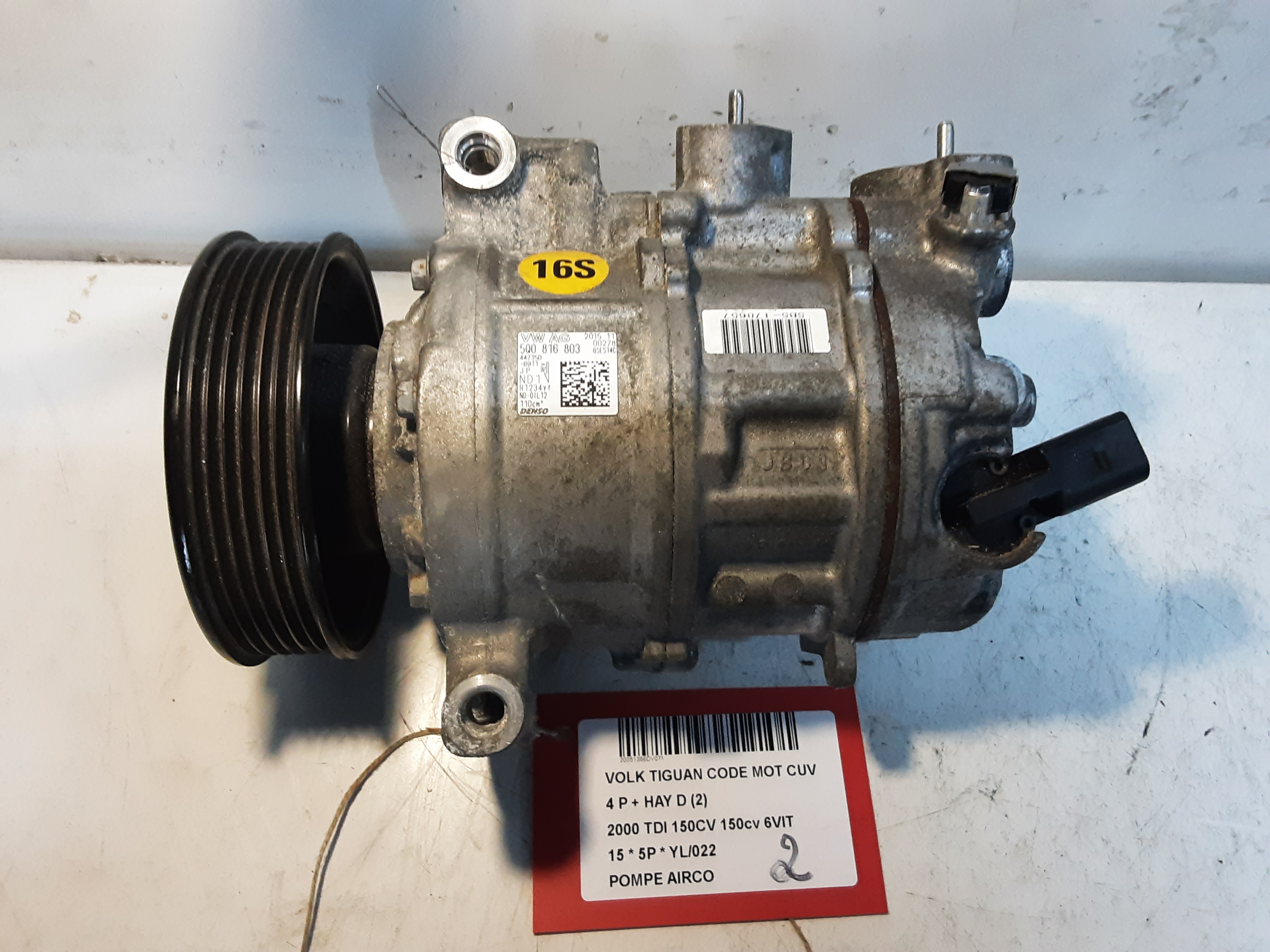 AIRCO POMP Vw TIGUAN (2) 07/11 - 16