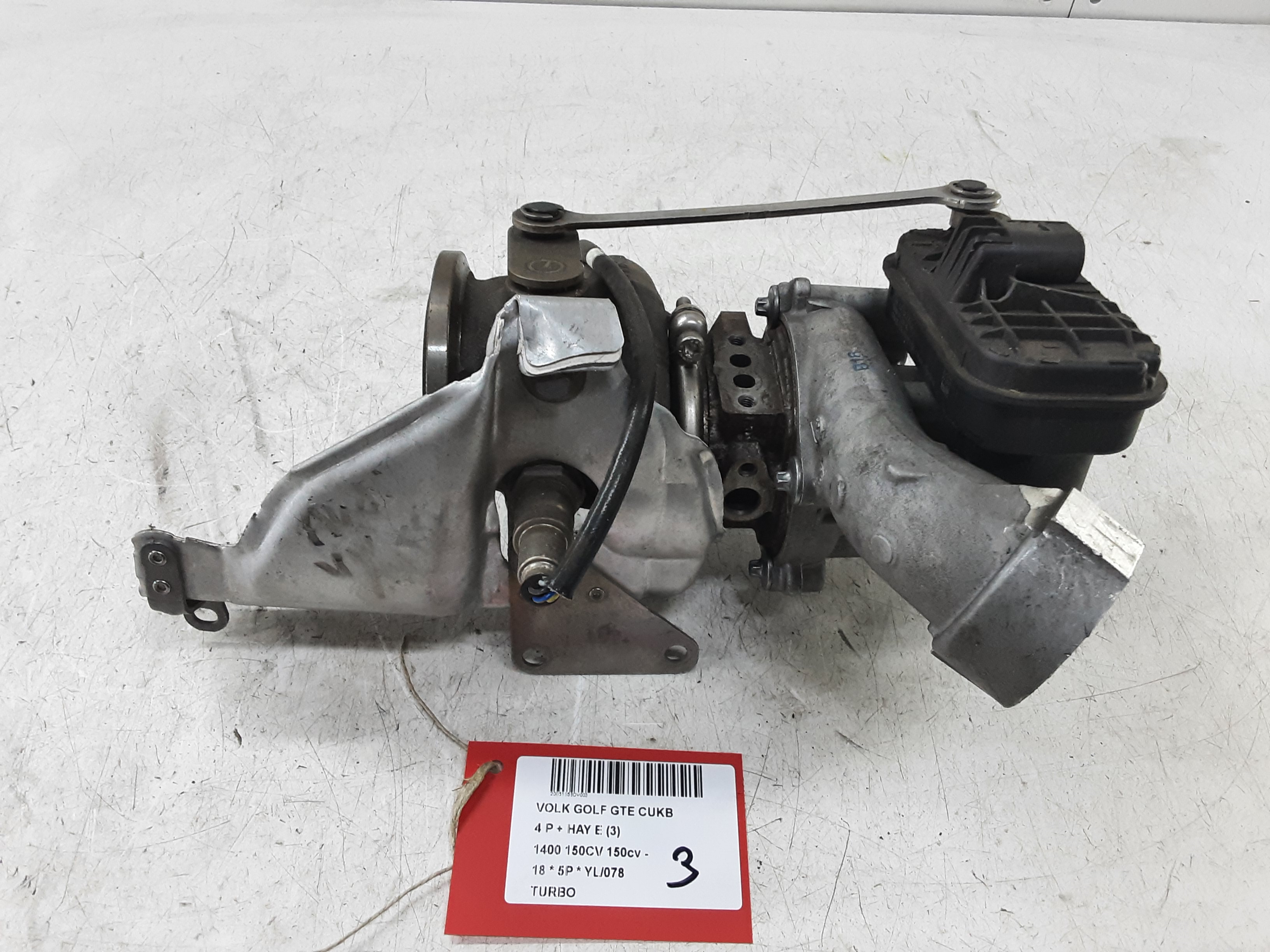 TURBO Vw GOLF VII 1/17 - 2/20 FaceLift