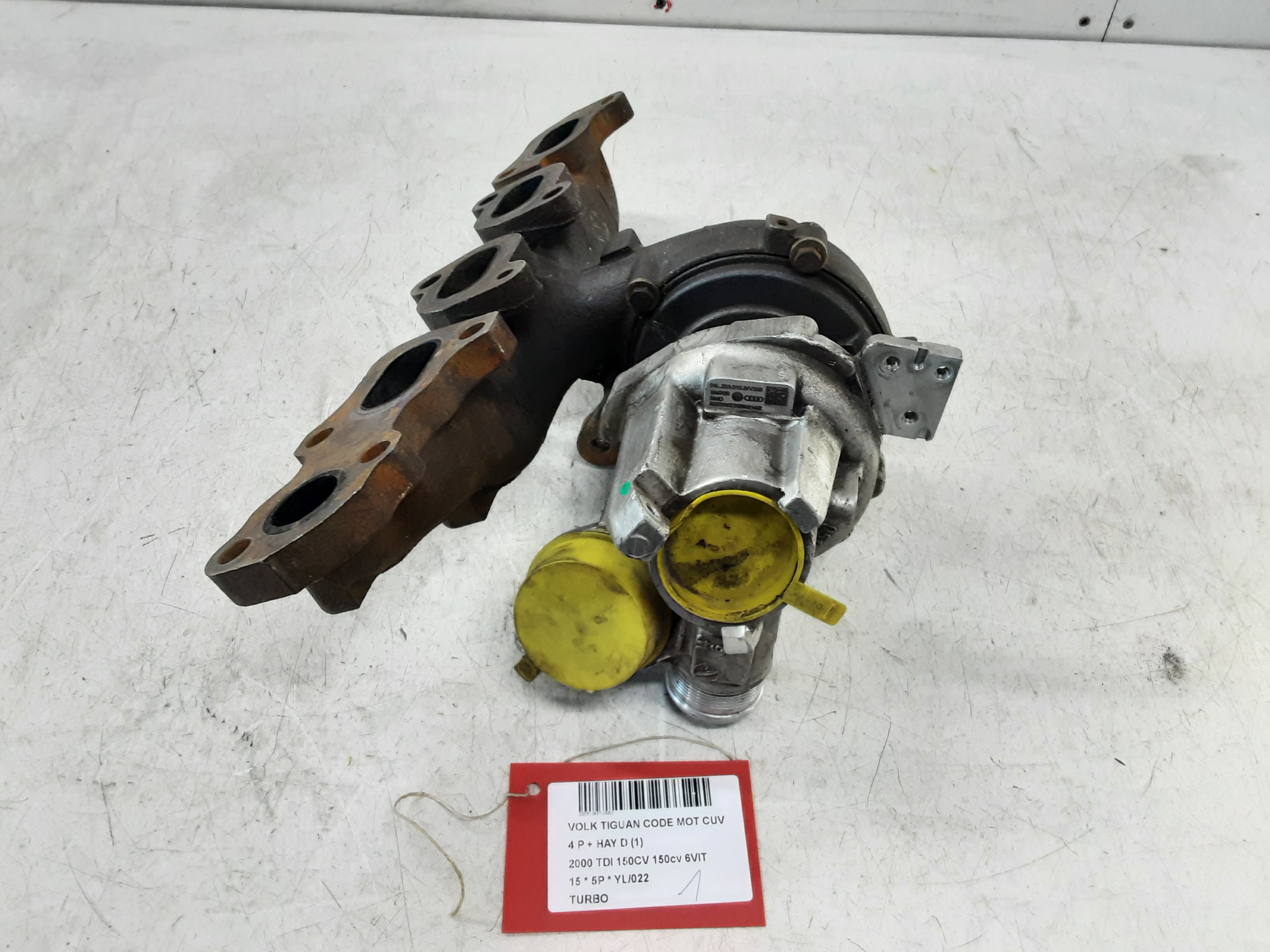 TURBO Vw TIGUAN (2) 07/11 - 16