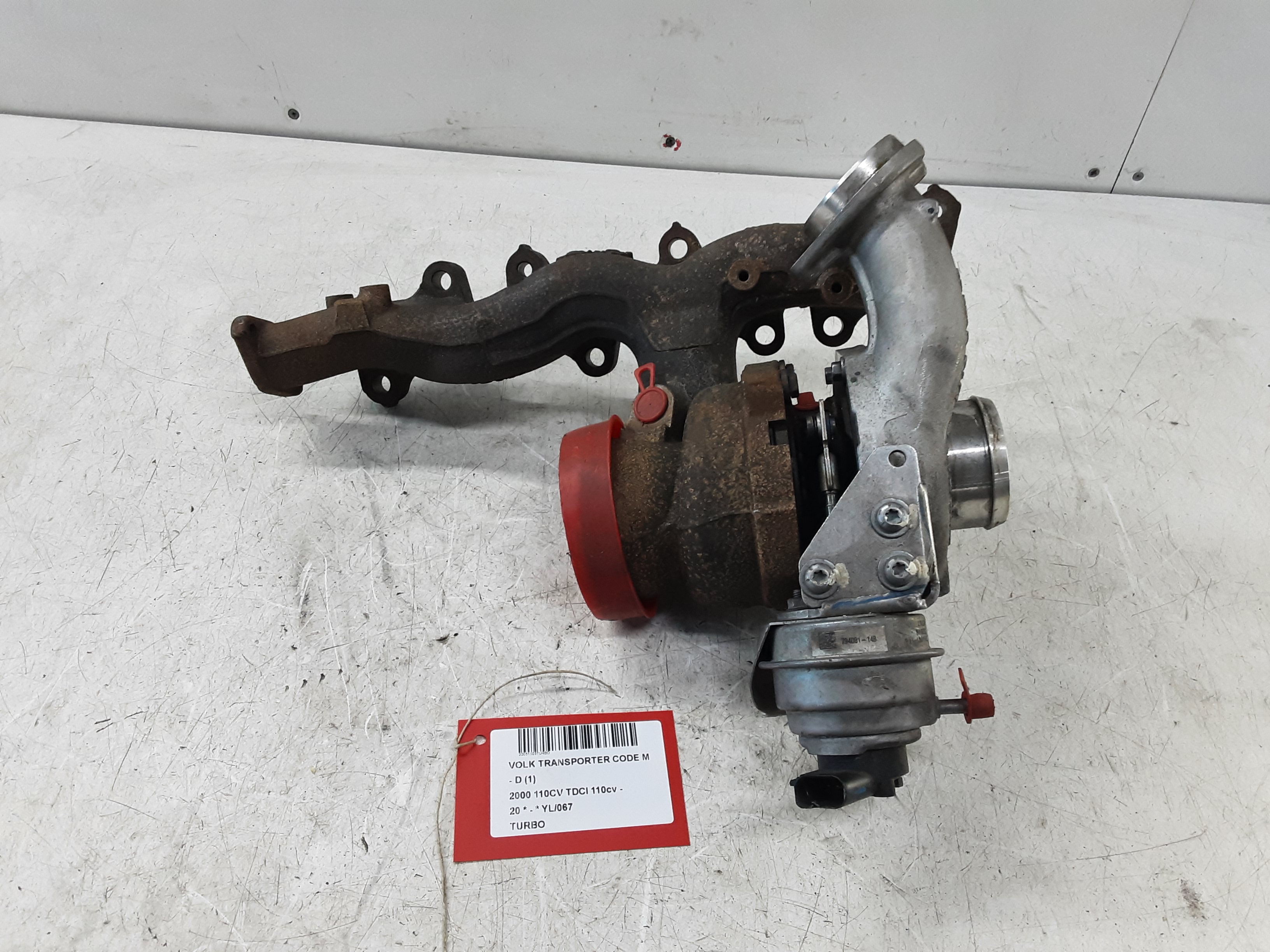 TURBO Vw TRANSPORTER T6 6/15+