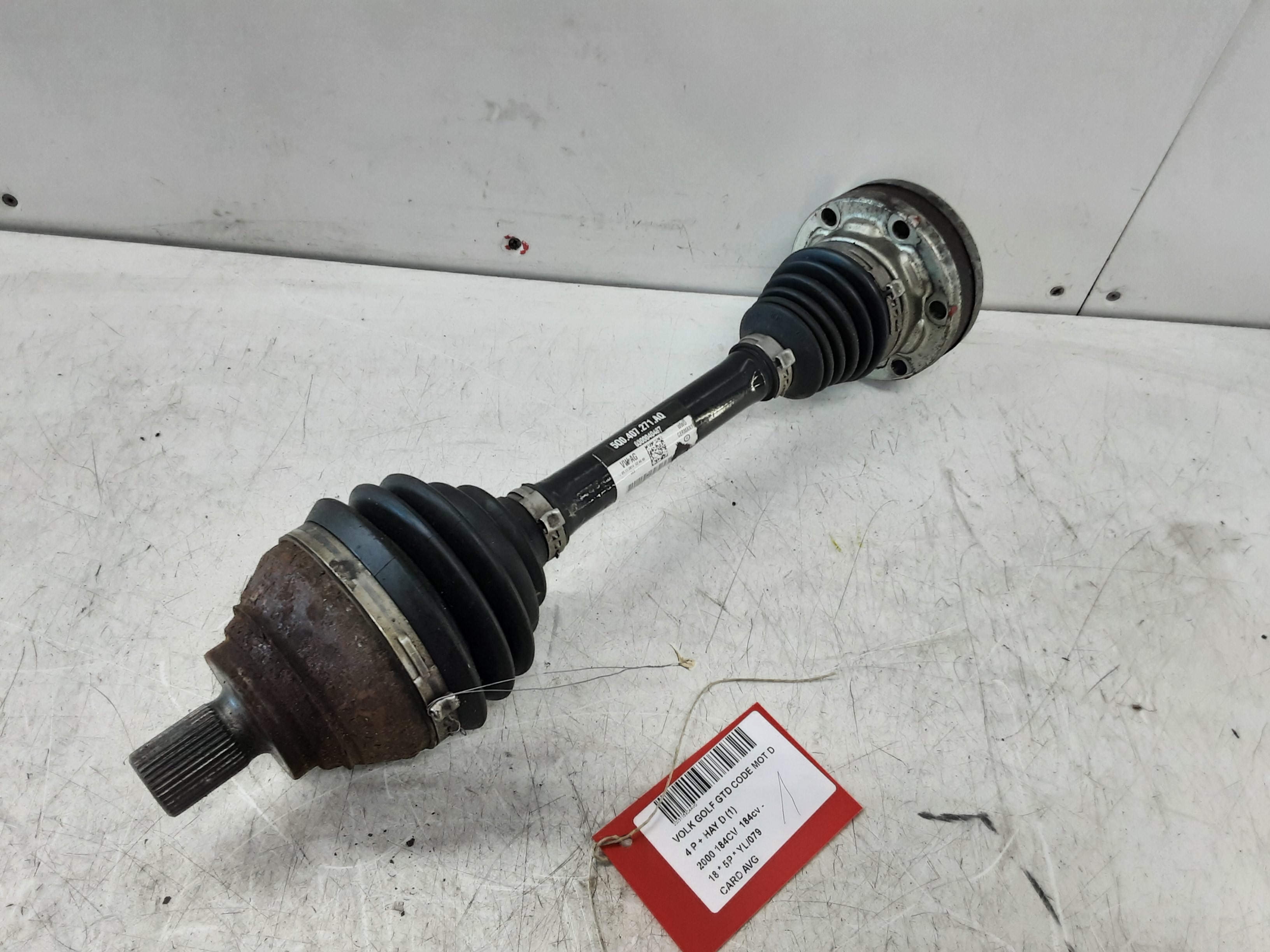 AANDRIJFAS VOOR LINKS Vw GOLF VII 1/17 - 2/20 FaceLift