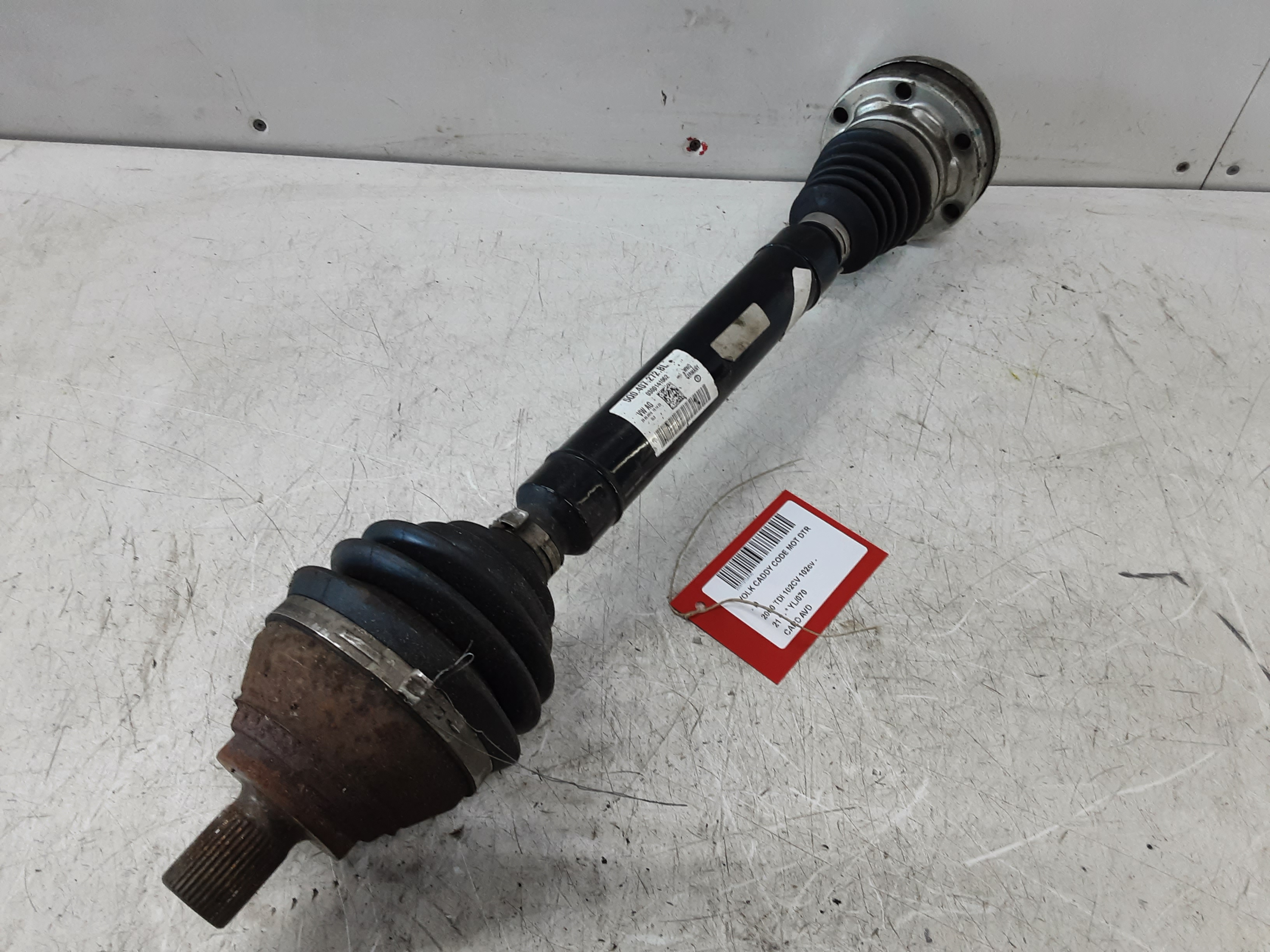AANDRIJFAS VOOR RECHTS Vw CADDY 09/20+