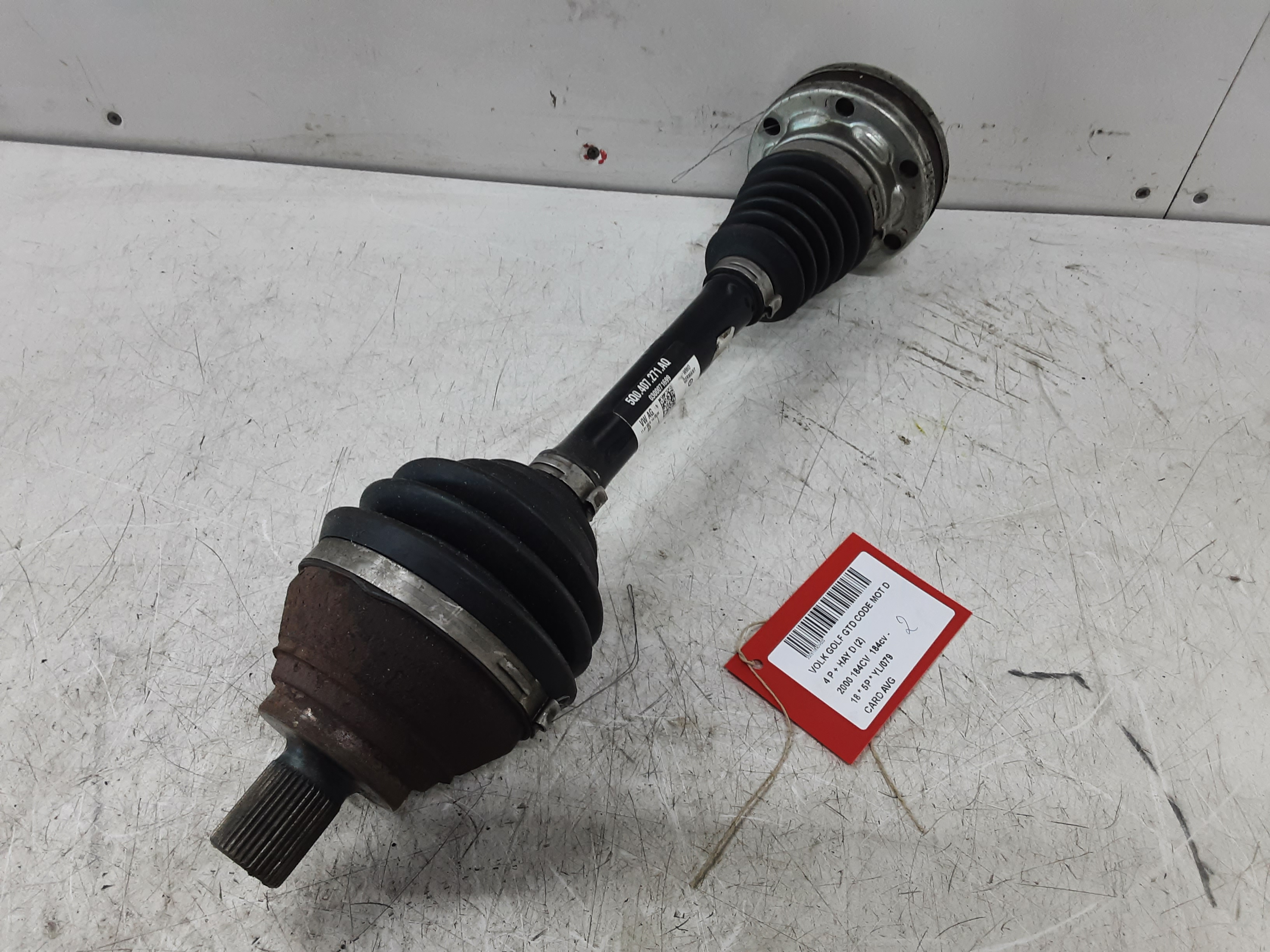 AANDRIJFAS VOOR LINKS Vw GOLF VII 1/17 - 2/20 FaceLift