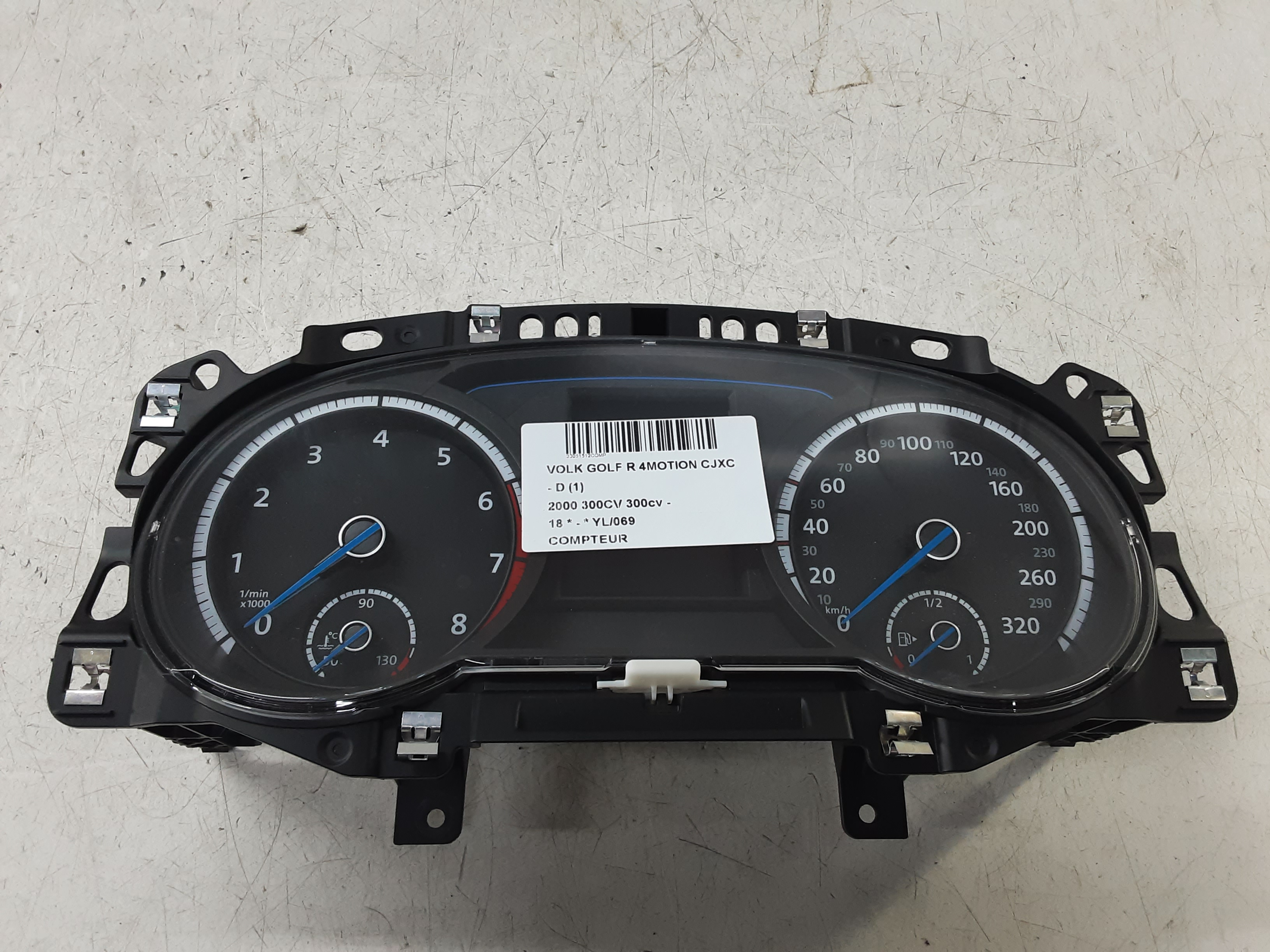 KM TELLER Vw GOLF VII 1/17 - 2/20 FaceLift
