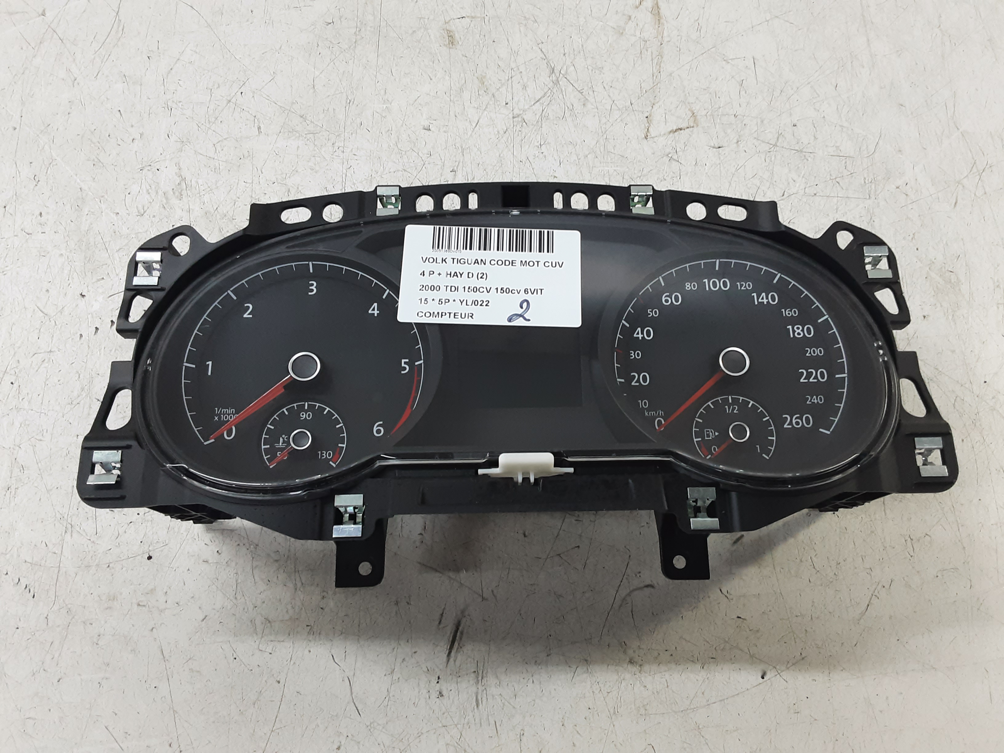 KM TELLER Vw TIGUAN (2) 07/11 - 16