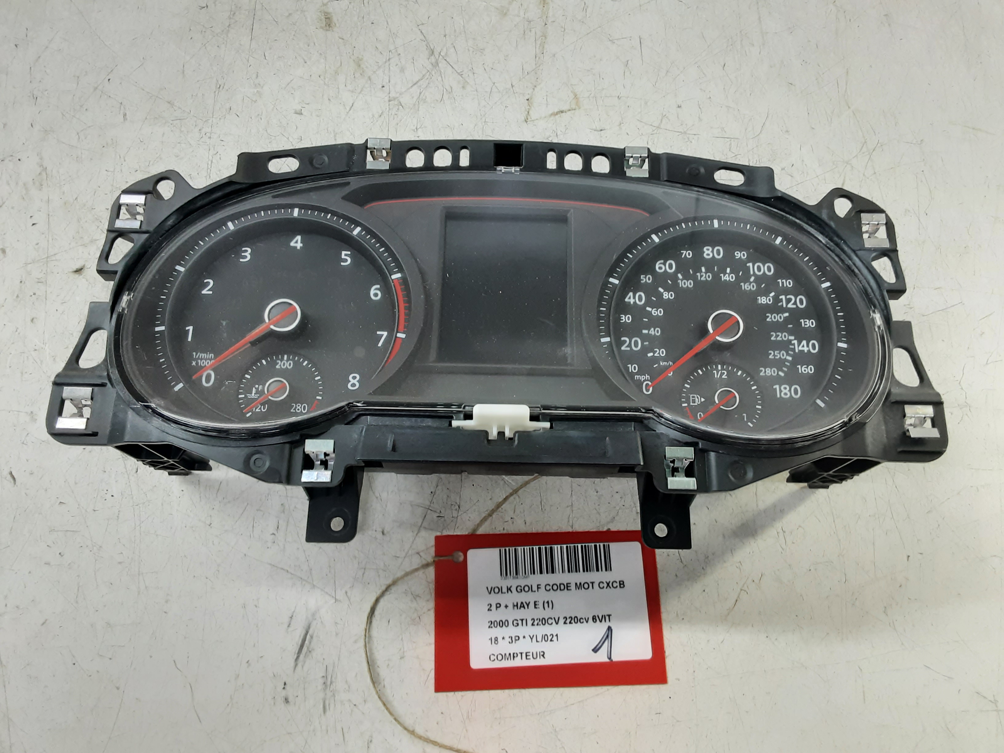 KM TELLER Vw GOLF VII 1/17 - 2/20 FaceLift