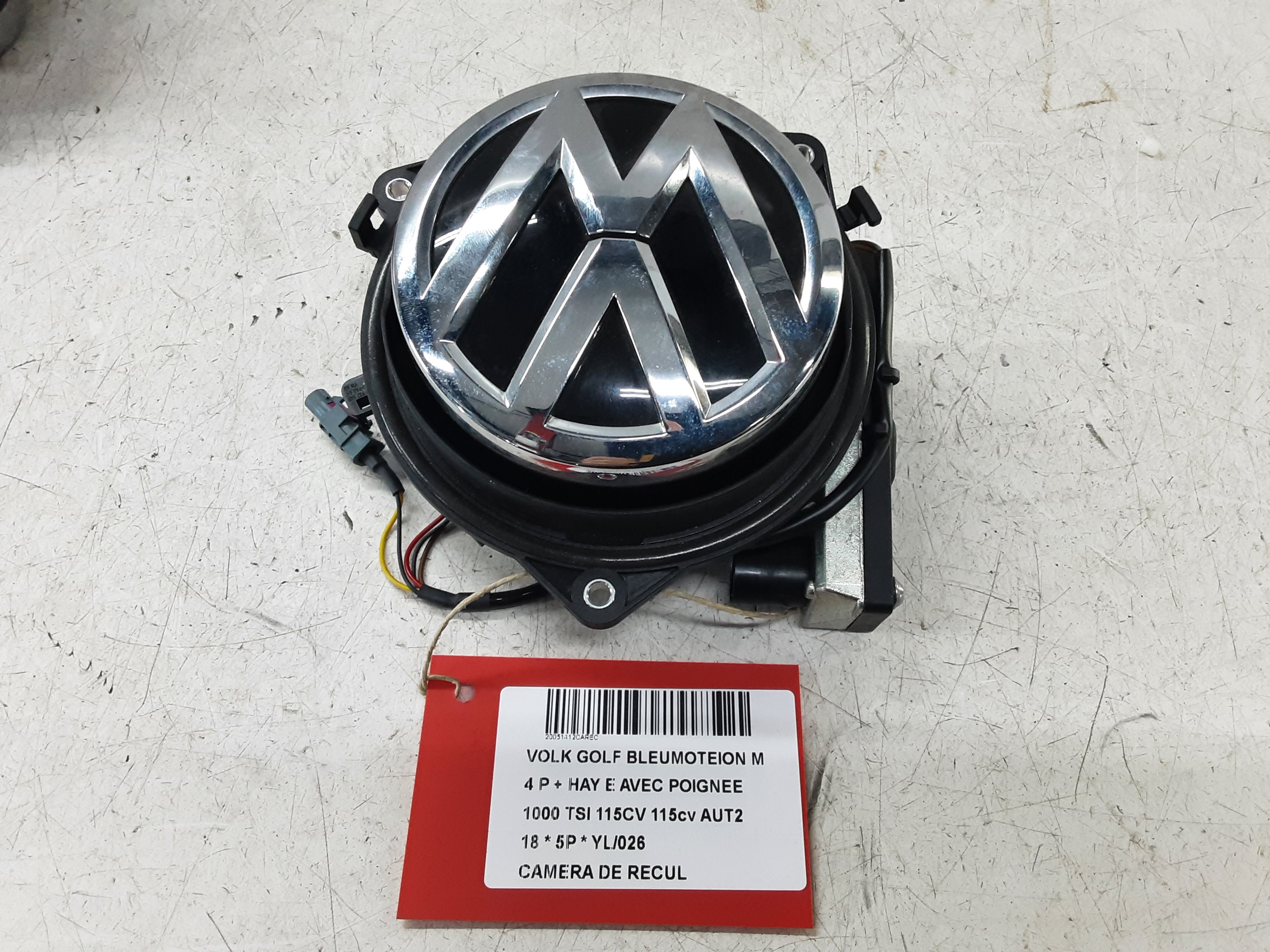 ACHTERUITKIJKCAMERA Vw GOLF SPORTVAN FaceLift 10/17+