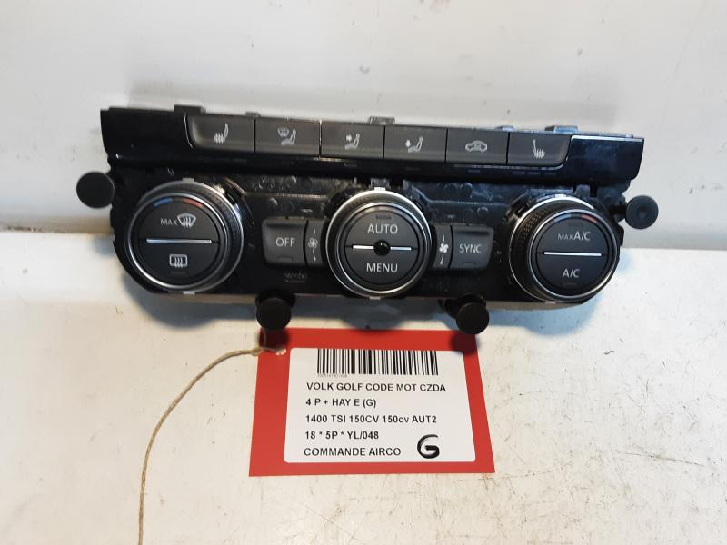 COMMANDE D'AIRCO Vw GOLF VII 1/17 - 2/20 FaceLift