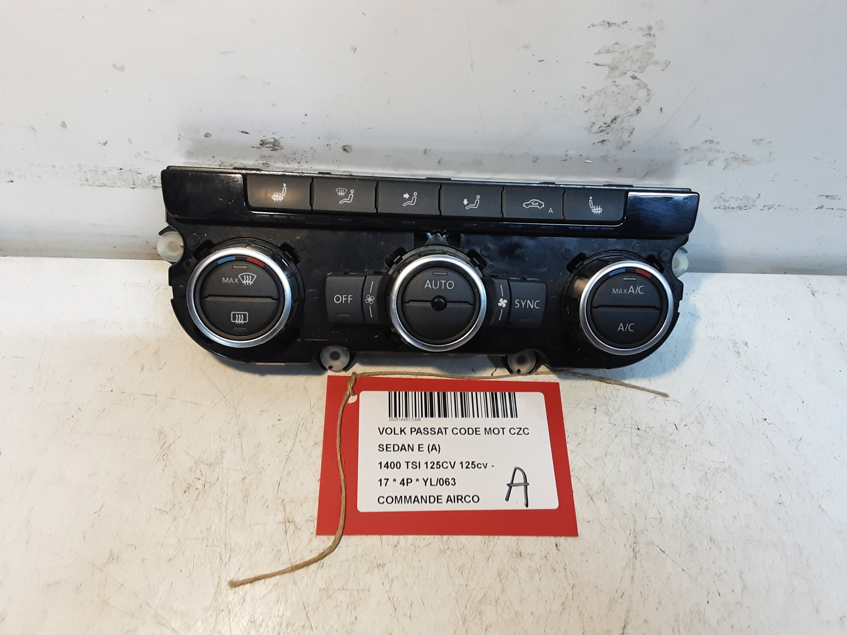 BEDIENINGSPANEEL AIRCO Vw PASSAT 11/14 - 19