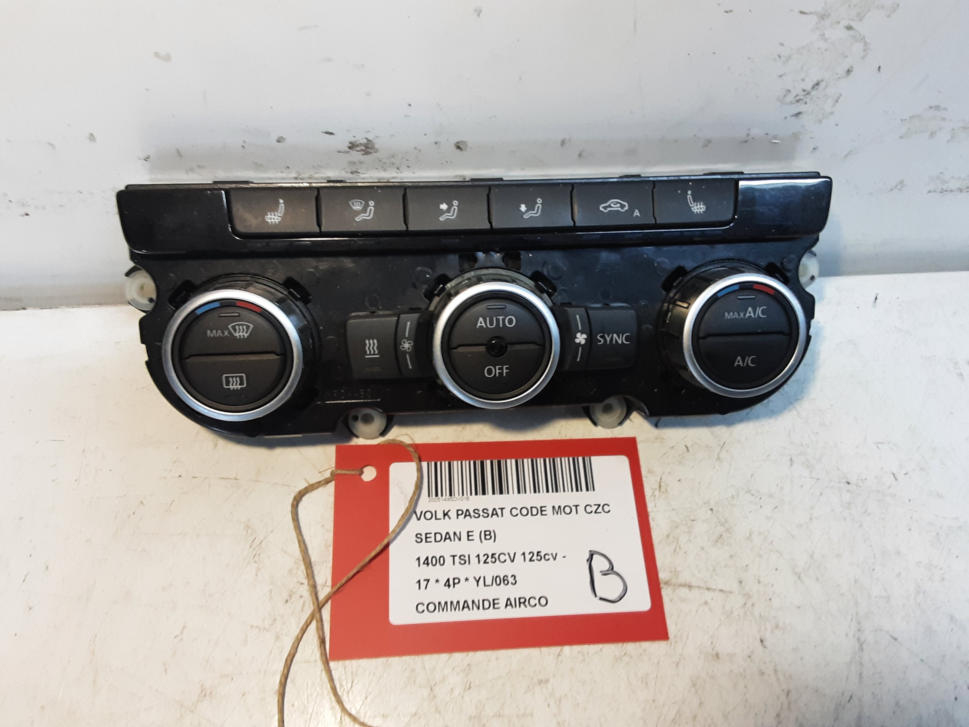 BEDIENINGSPANEEL AIRCO Vw PASSAT 11/14 - 19