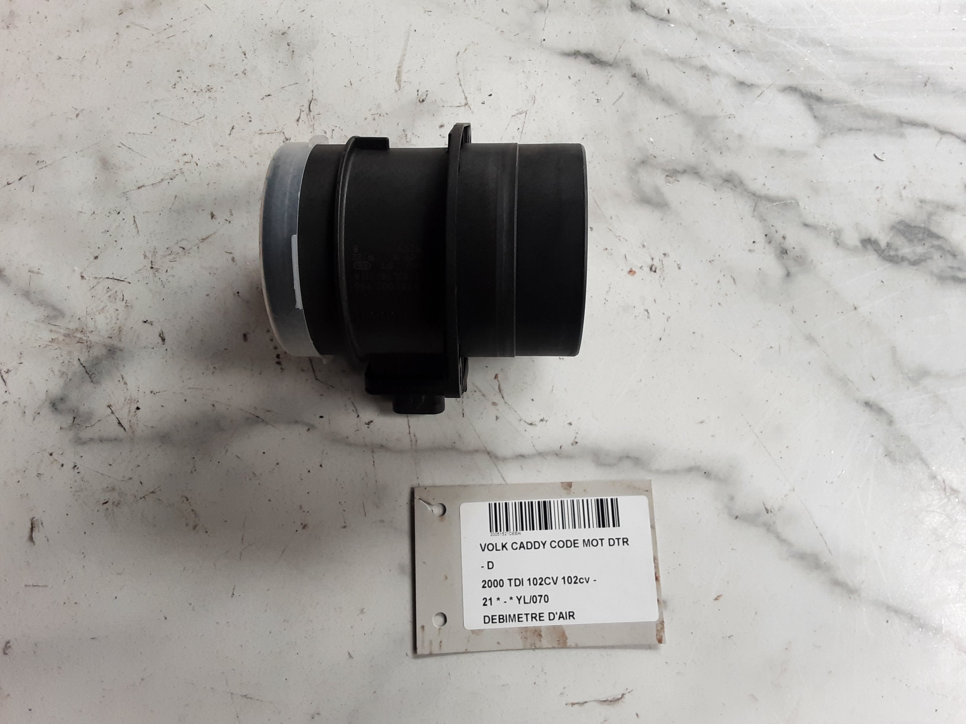 DEBIMETRE D&#039;AIR Vw CADDY 09/20+