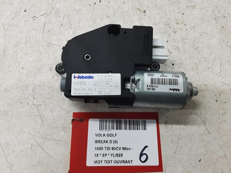 MOTEUR DE TOIT OUVRANT Vw GOLF VII 1/17 - 2/20 FaceLift