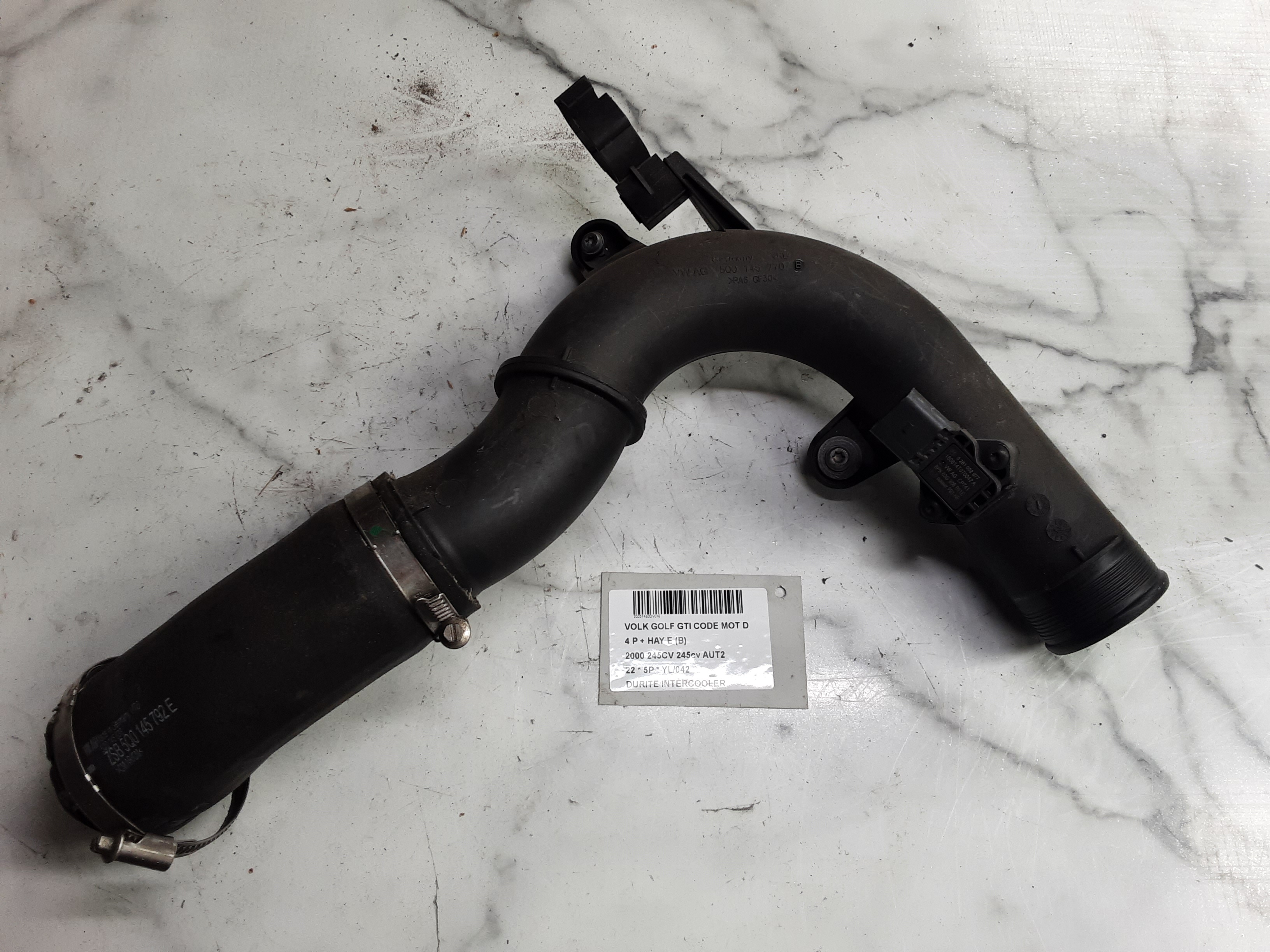 DURITE INTERCOOLER Vw GOLF VIII 2/20+
